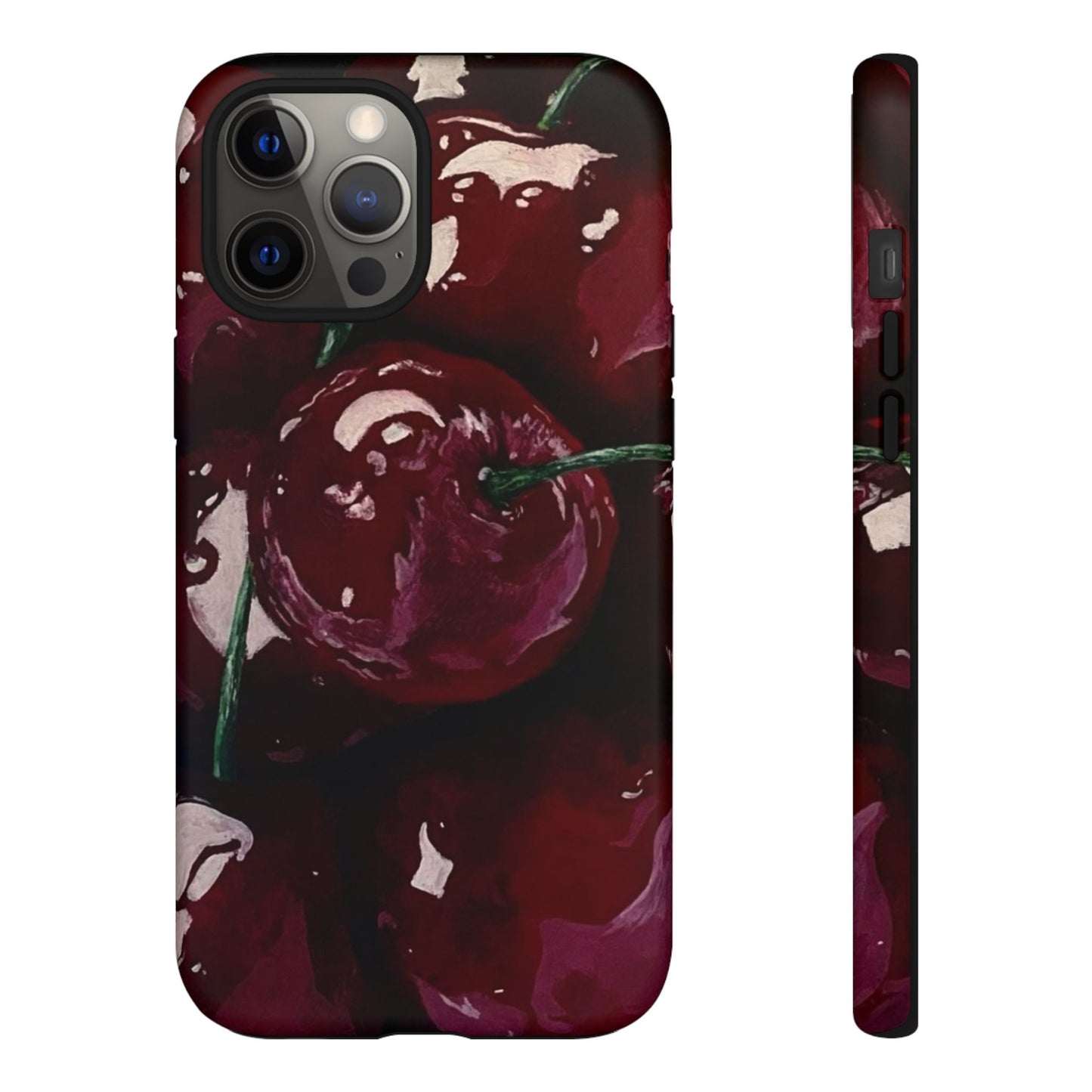 Cherry Painting iPhone Case