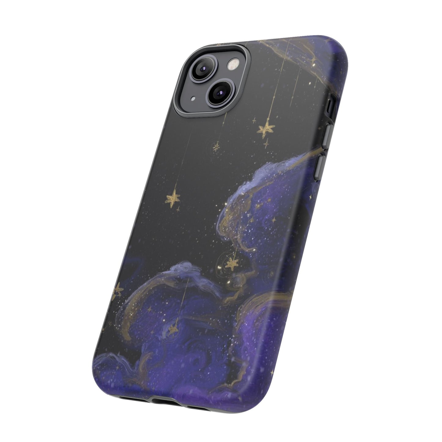 Cloudy Stars iPhone Case