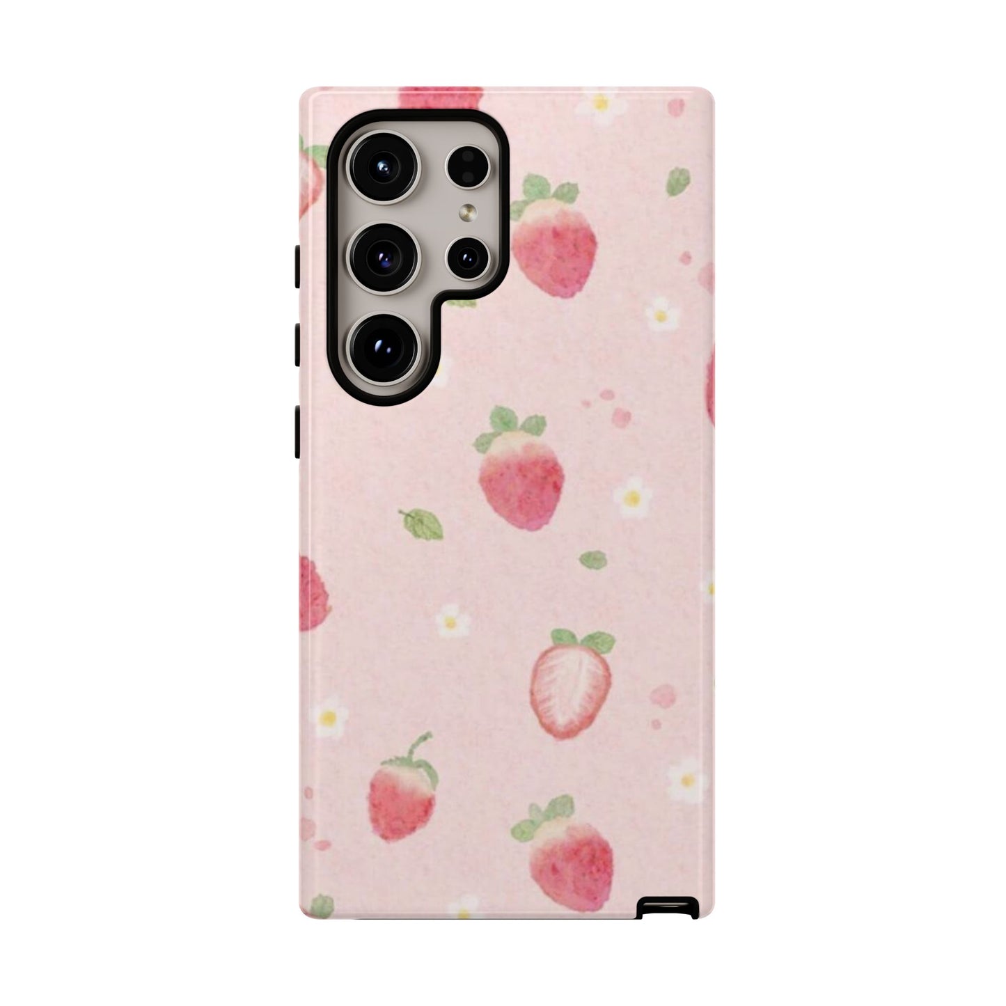 Strawberry Daisy iPhone Case