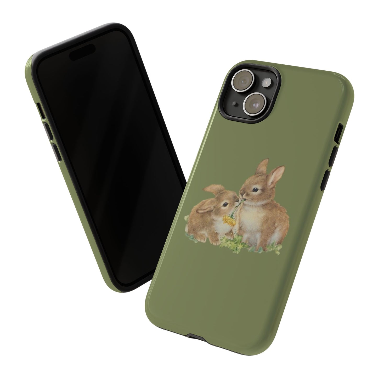 Olive Bunnies Phone Cases