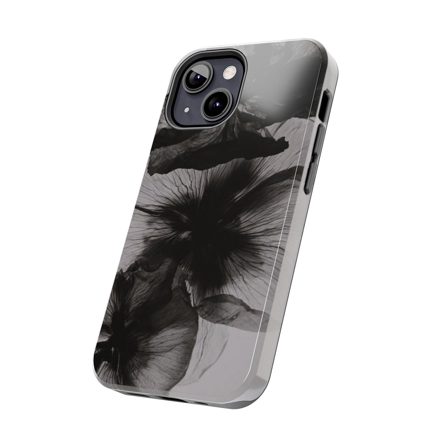 Black & White Floral iPhone Case