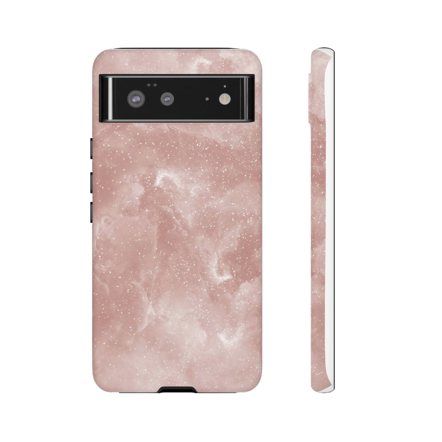 Rose Quartz Glitter iPhone Case