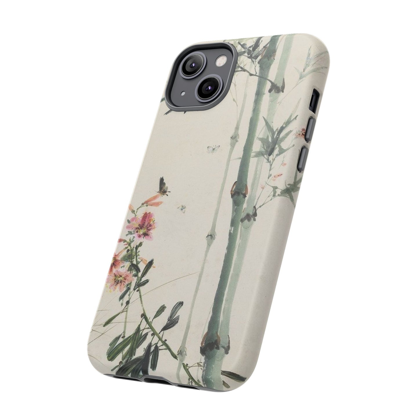 Bamboo Painting iPhone Case