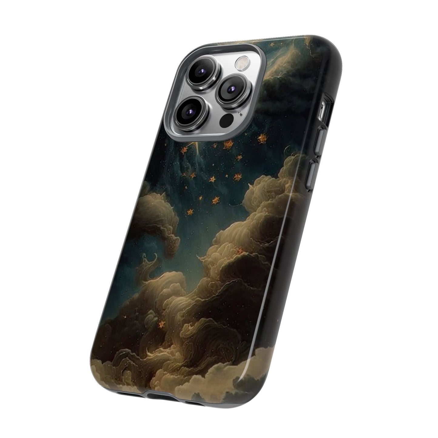 Cloudy Stars iPhone Case