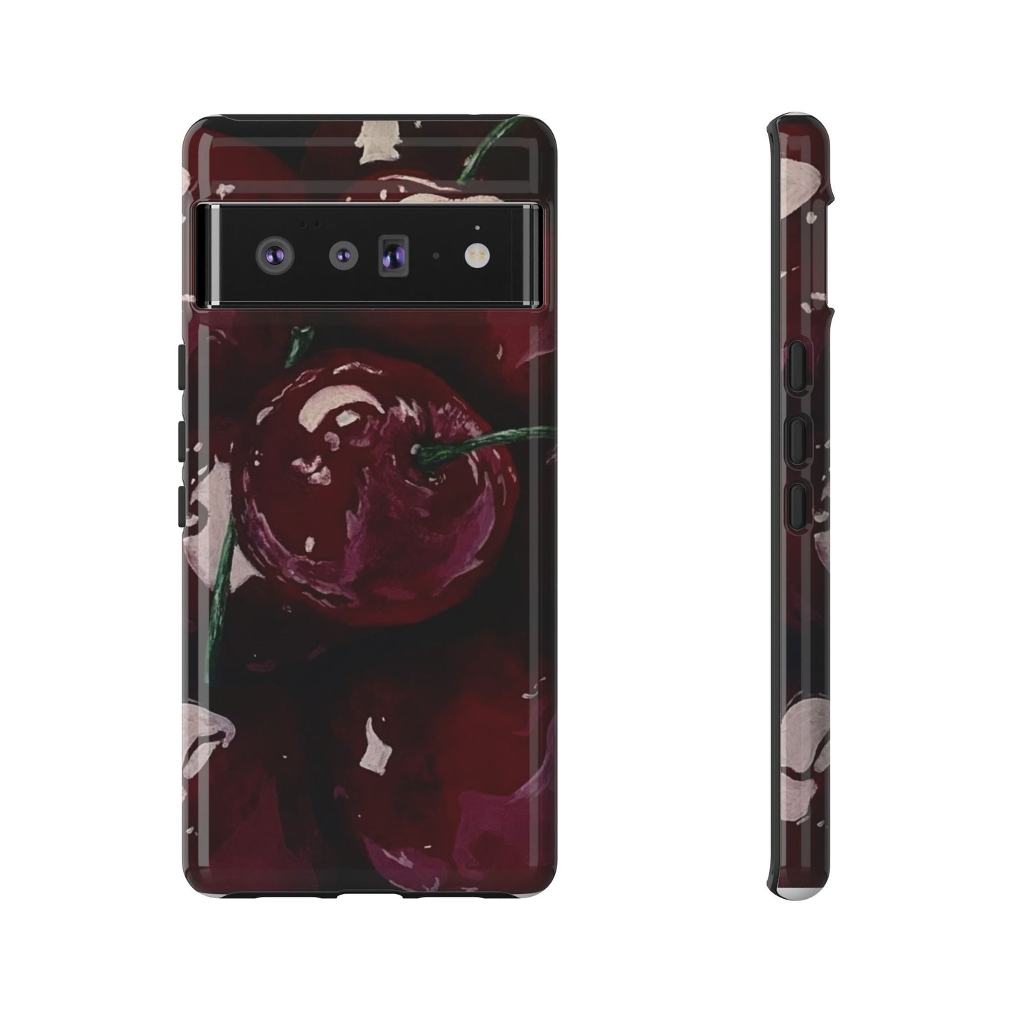 Cherry Painting iPhone Case