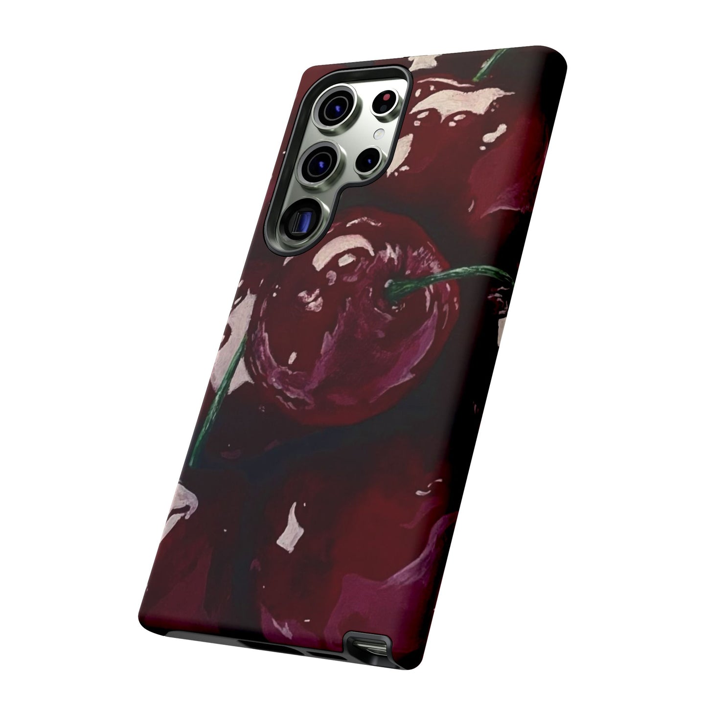 Cherry Painting iPhone Case