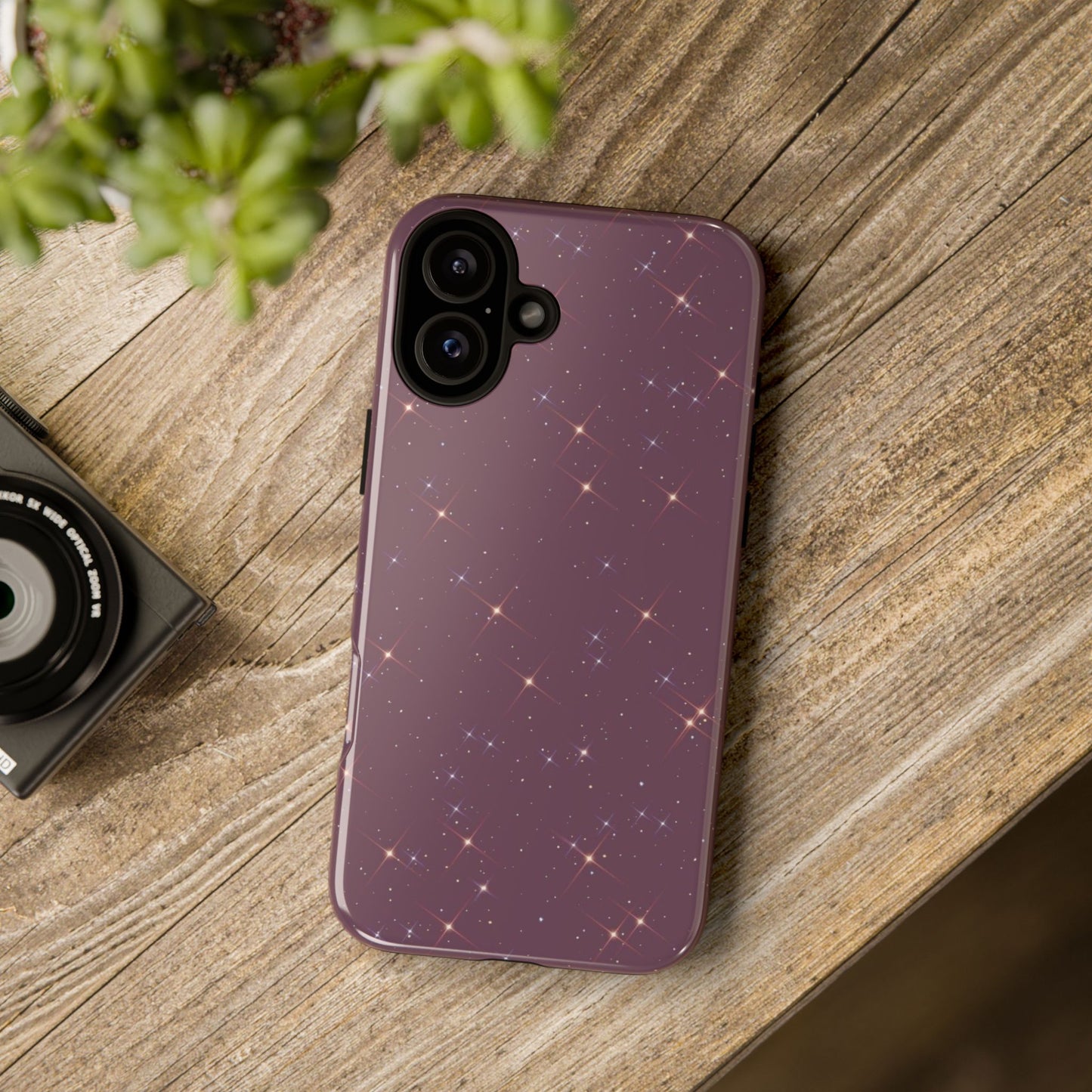 Purple Sparkles Phone Case