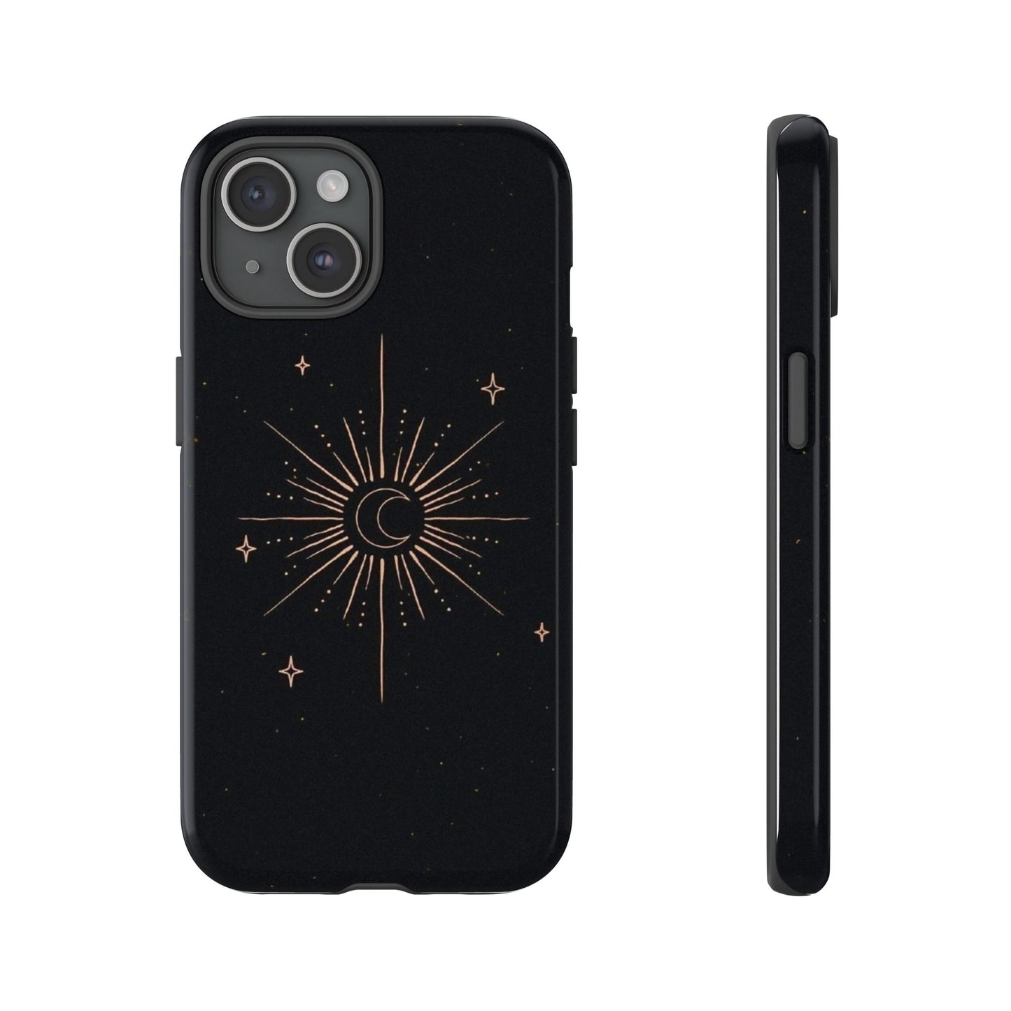 Golden Stars iPhone Case