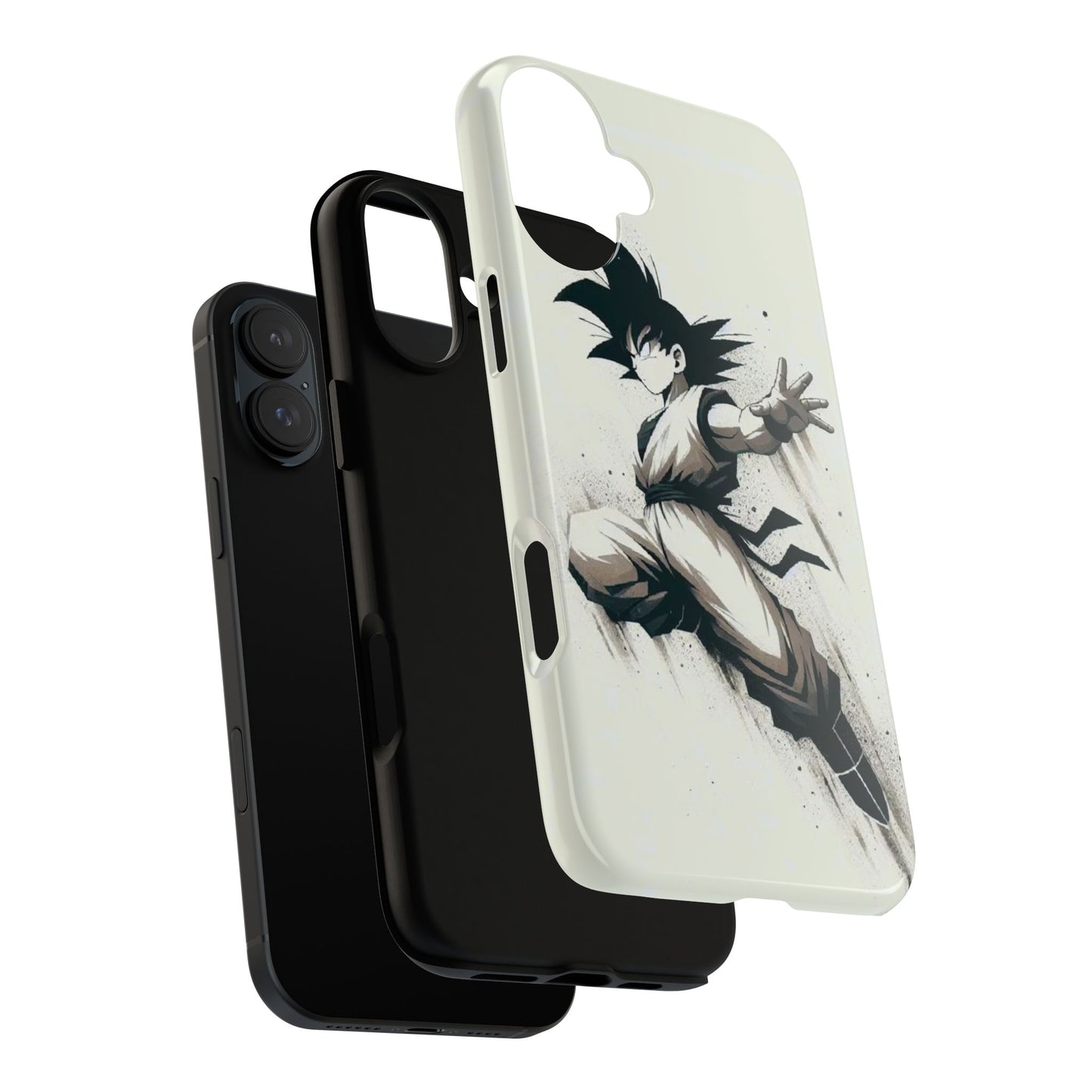 White Goku Clipart Phone Case