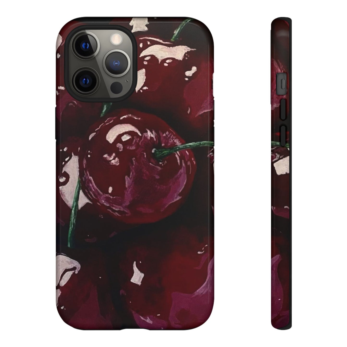 Cherry Painting iPhone Case