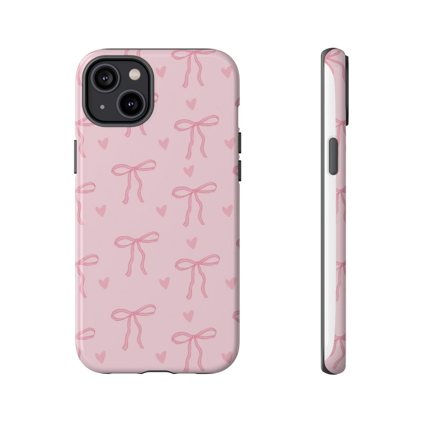 Bows and Hearts iPhone Case