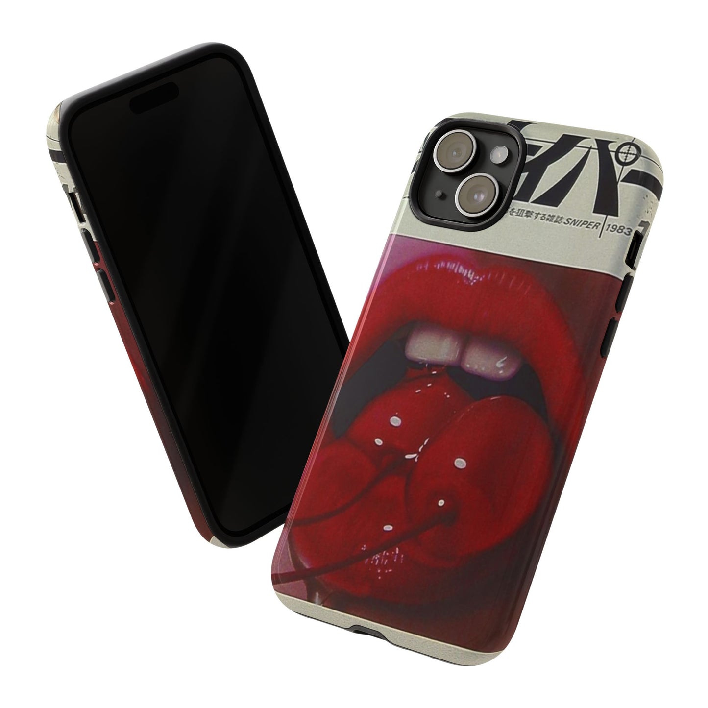 Cherry Lips iPhone Case