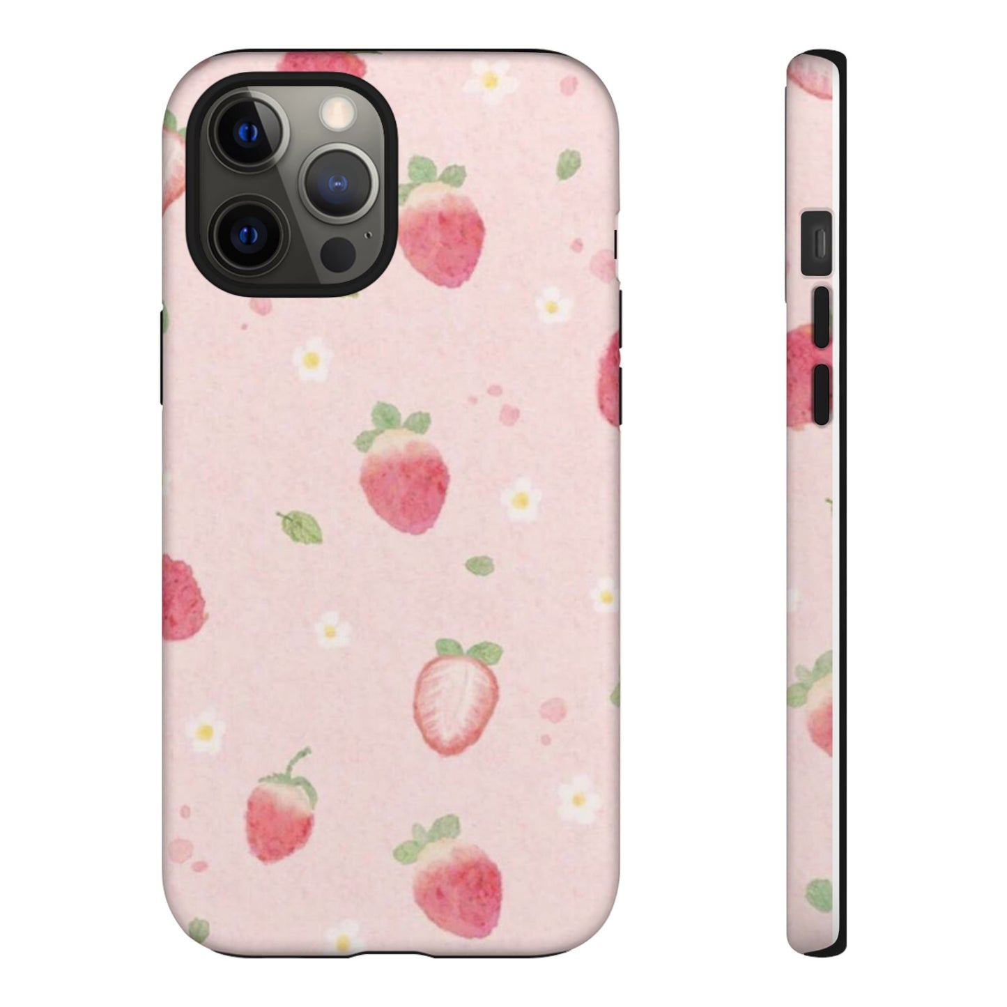 Strawberry Daisy iPhone Case