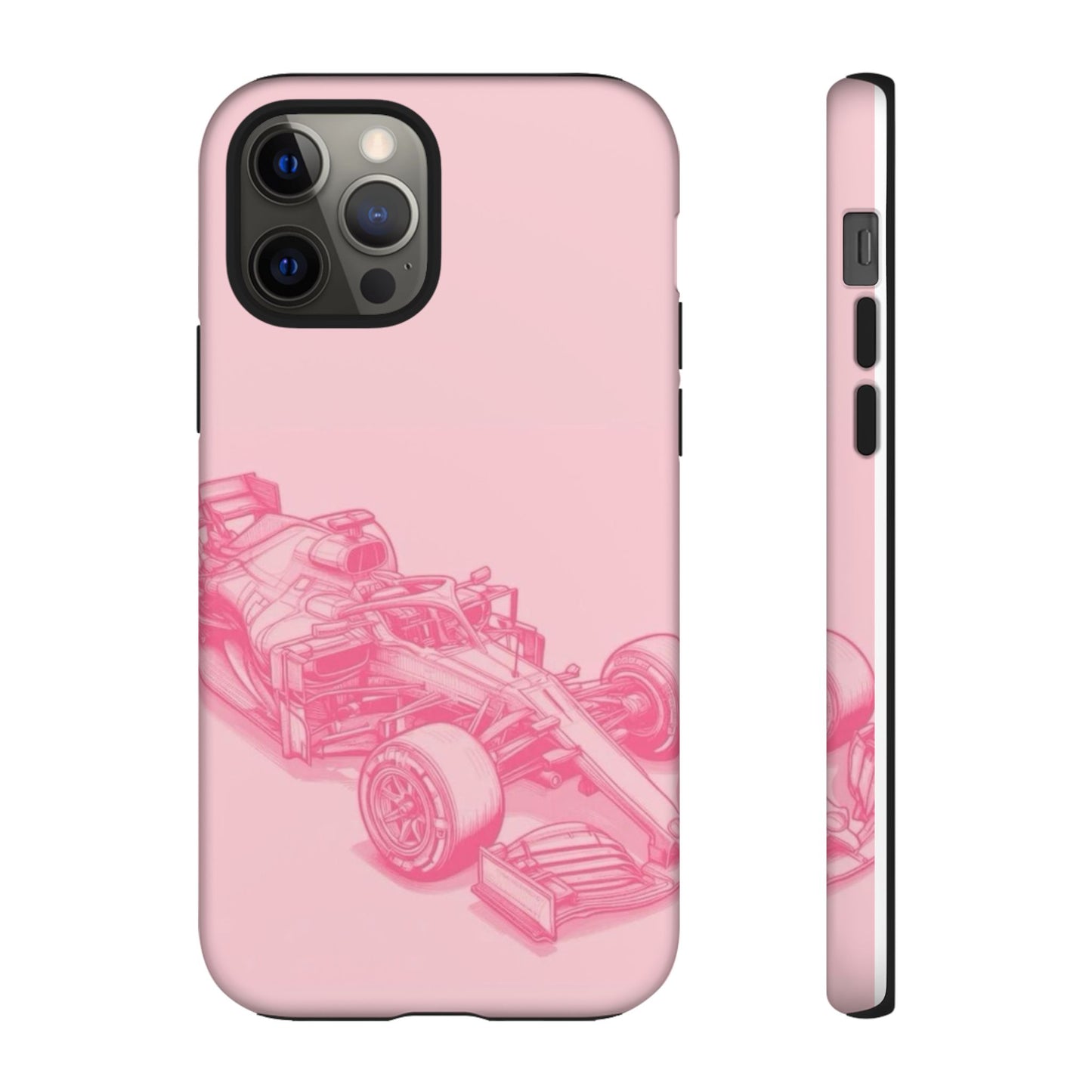 Pink Racecar iPhone Case