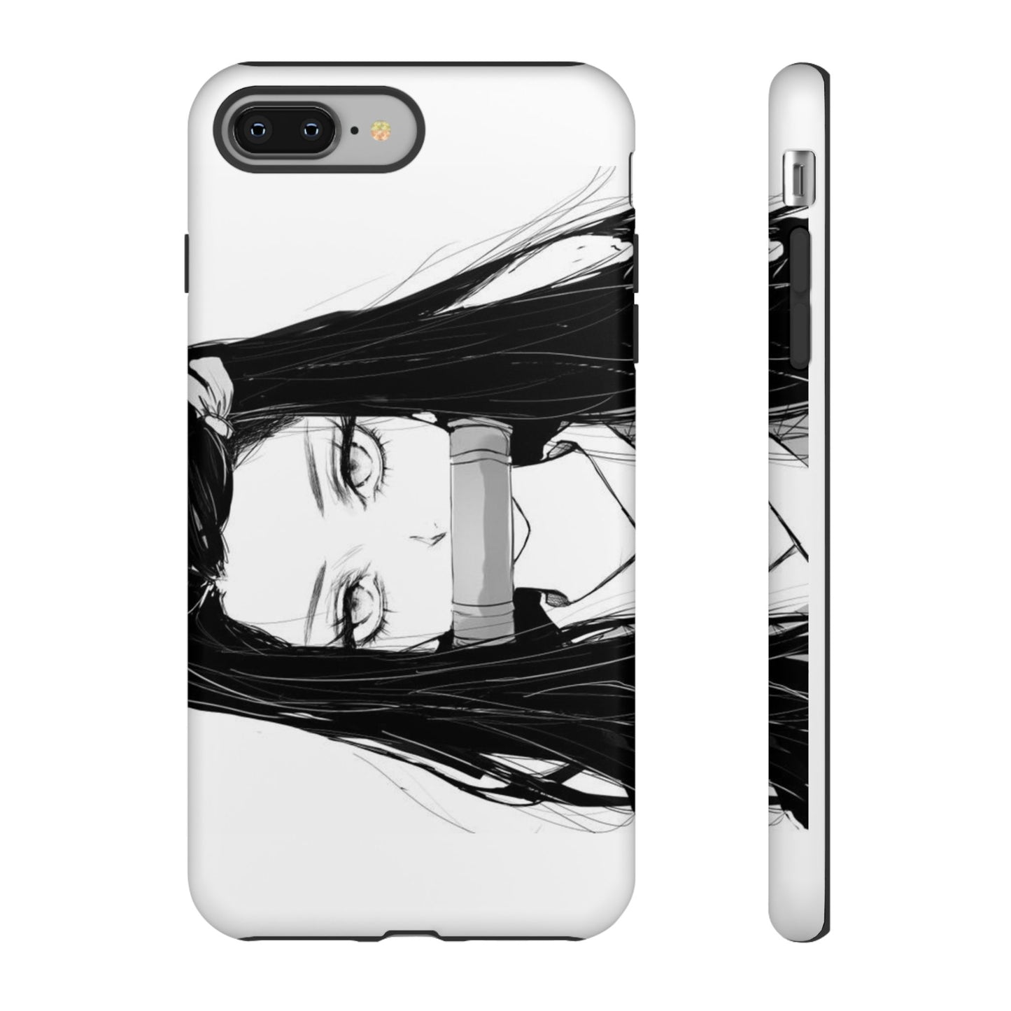 White Nezuko Kamado Clipart Phone Case