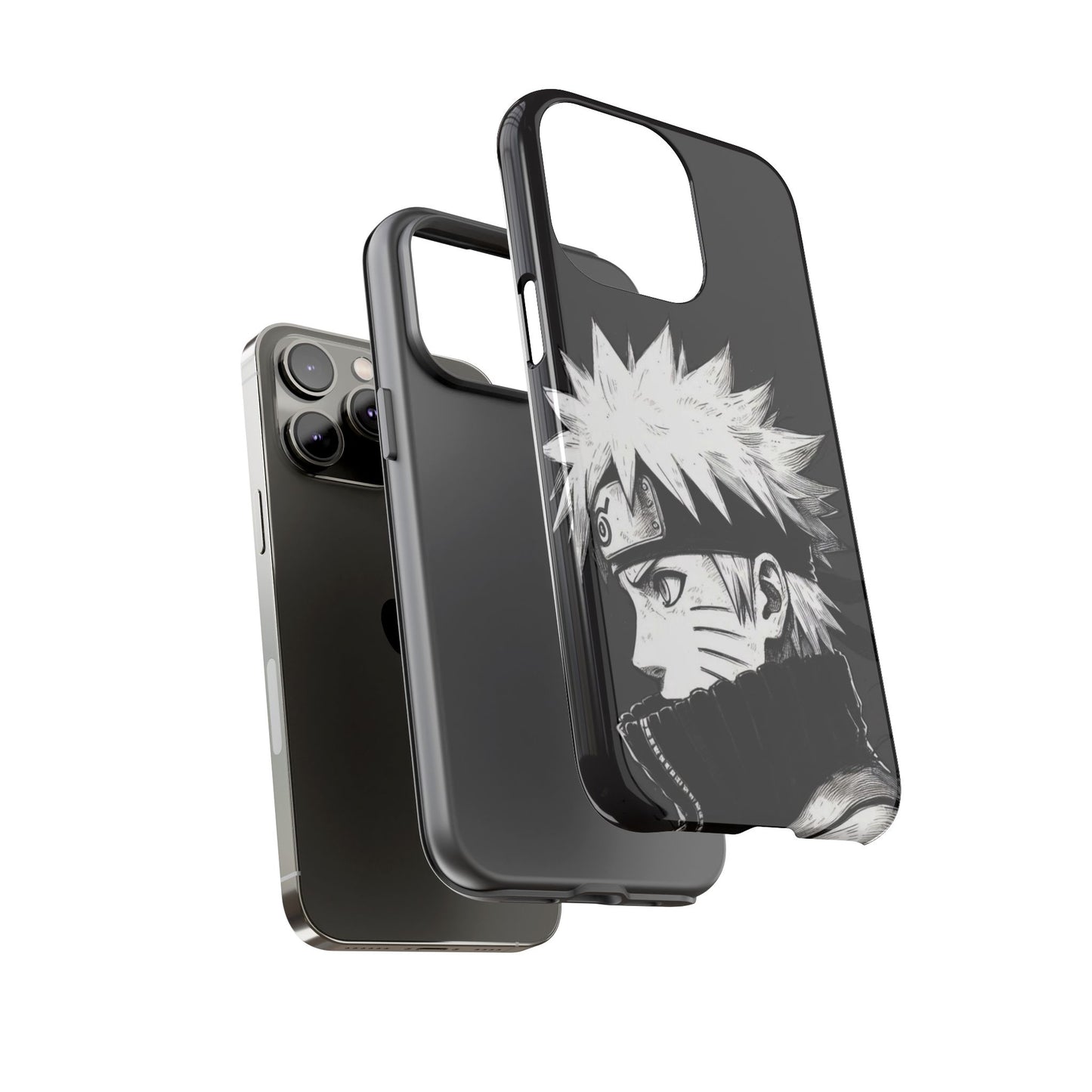 Black Naruto Clipart Phone Case