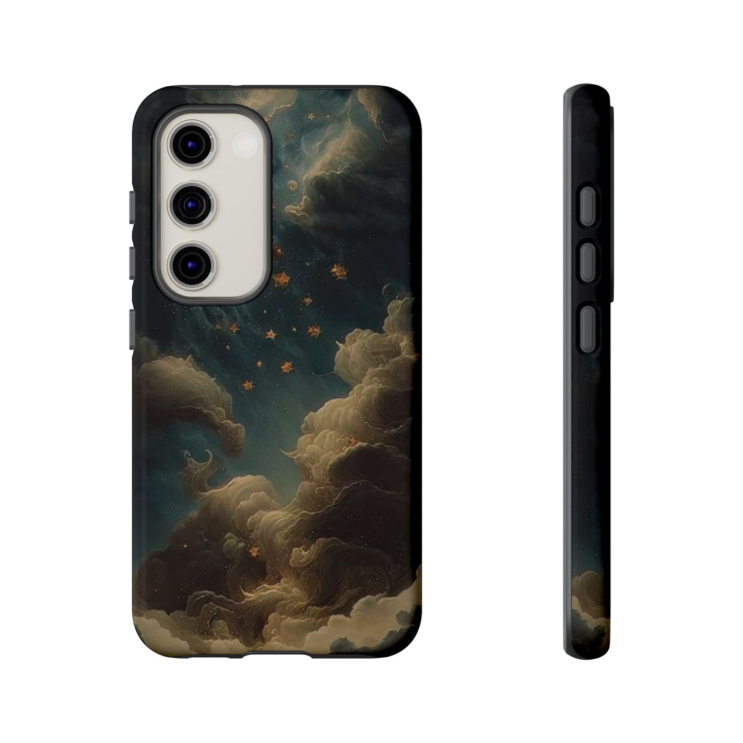 Cloudy Stars iPhone Case