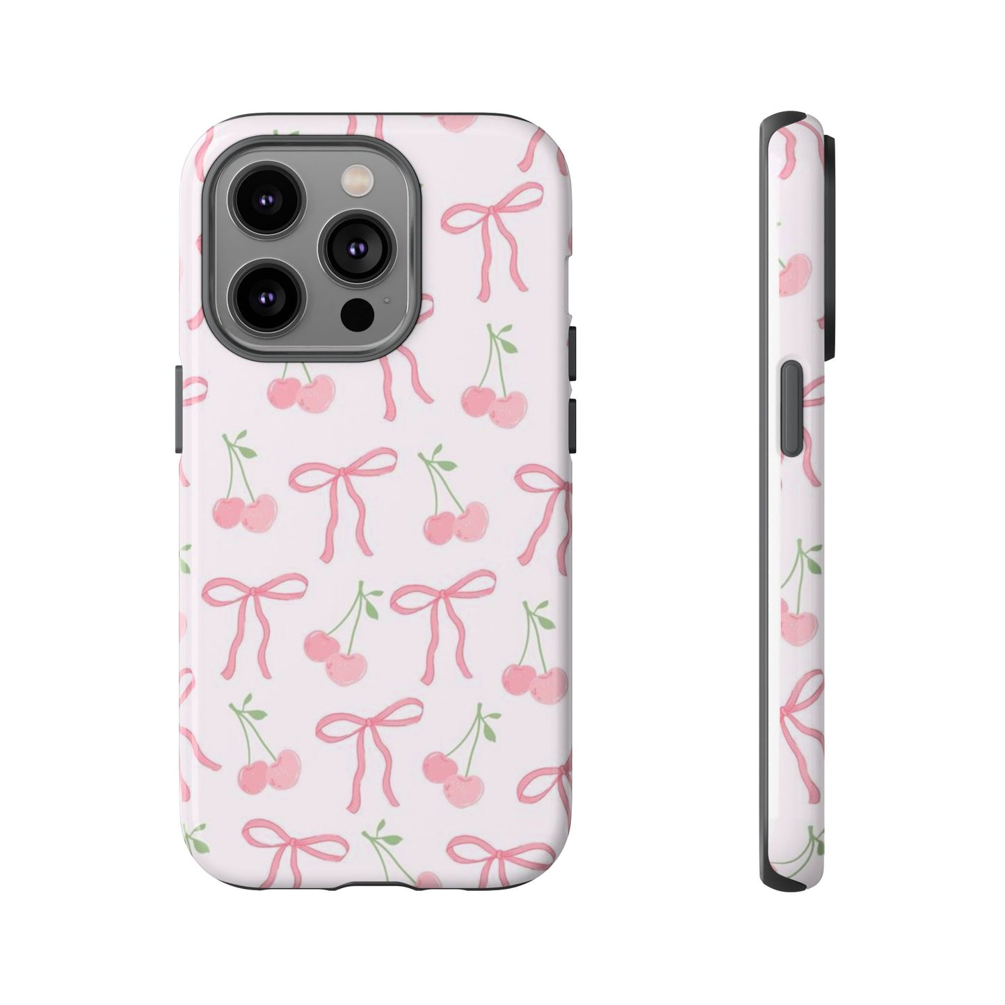 Bow & Cherries iPhone Case