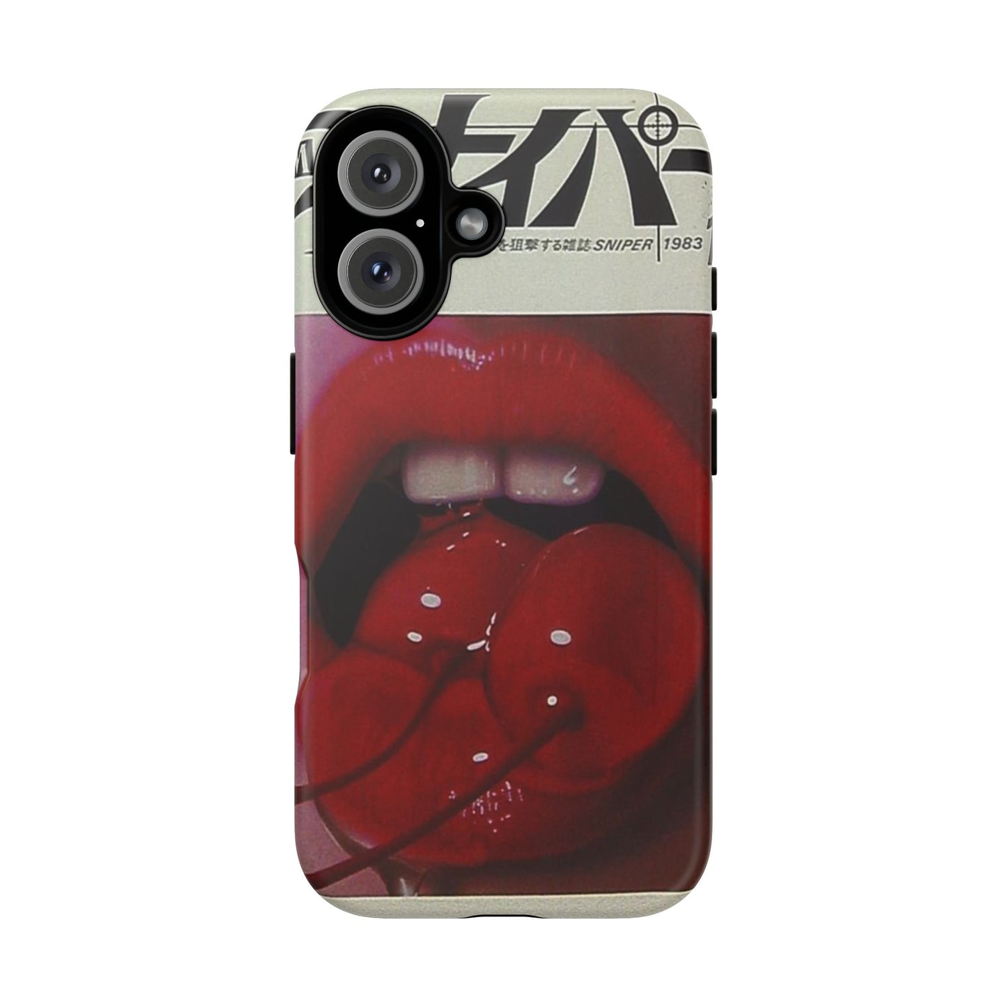 Cherry Lips iPhone Case