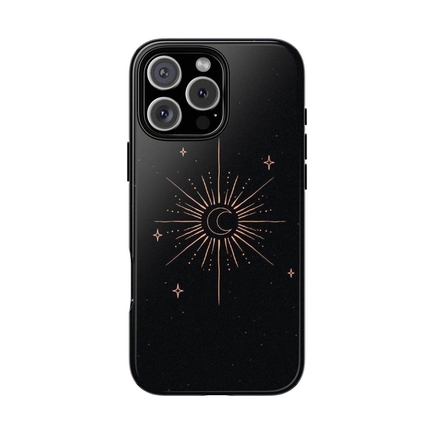 Golden Stars iPhone Case