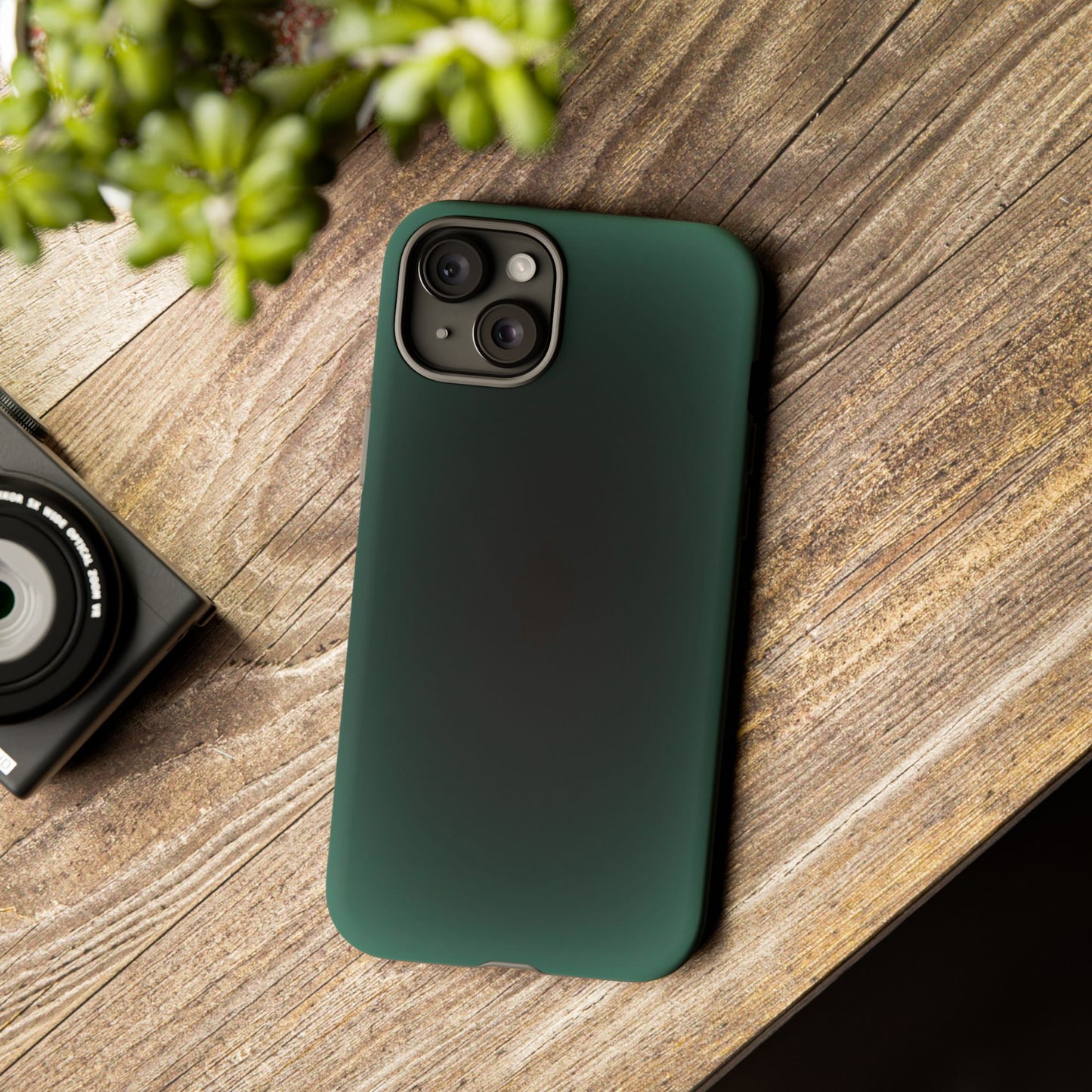 Midnight Green Aura Phone Case