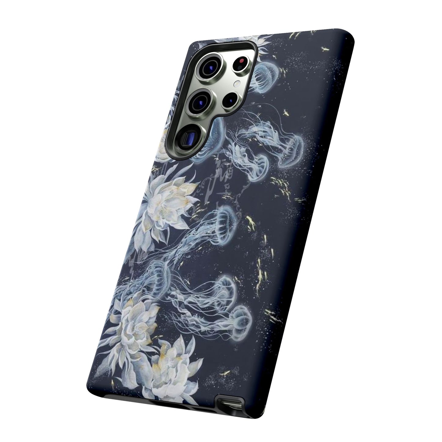 Jellyfish & Lily iPhone Case