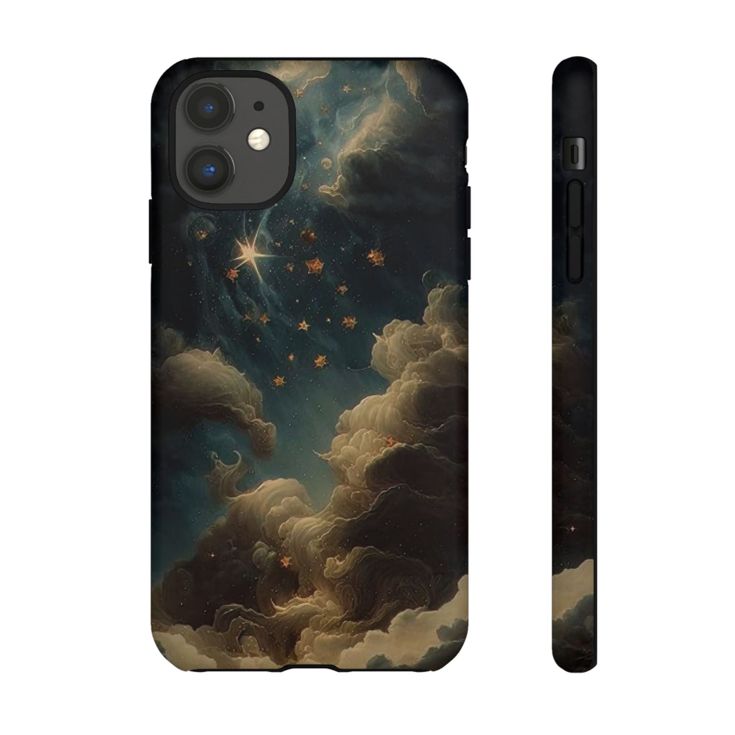 Cloudy Stars iPhone Case