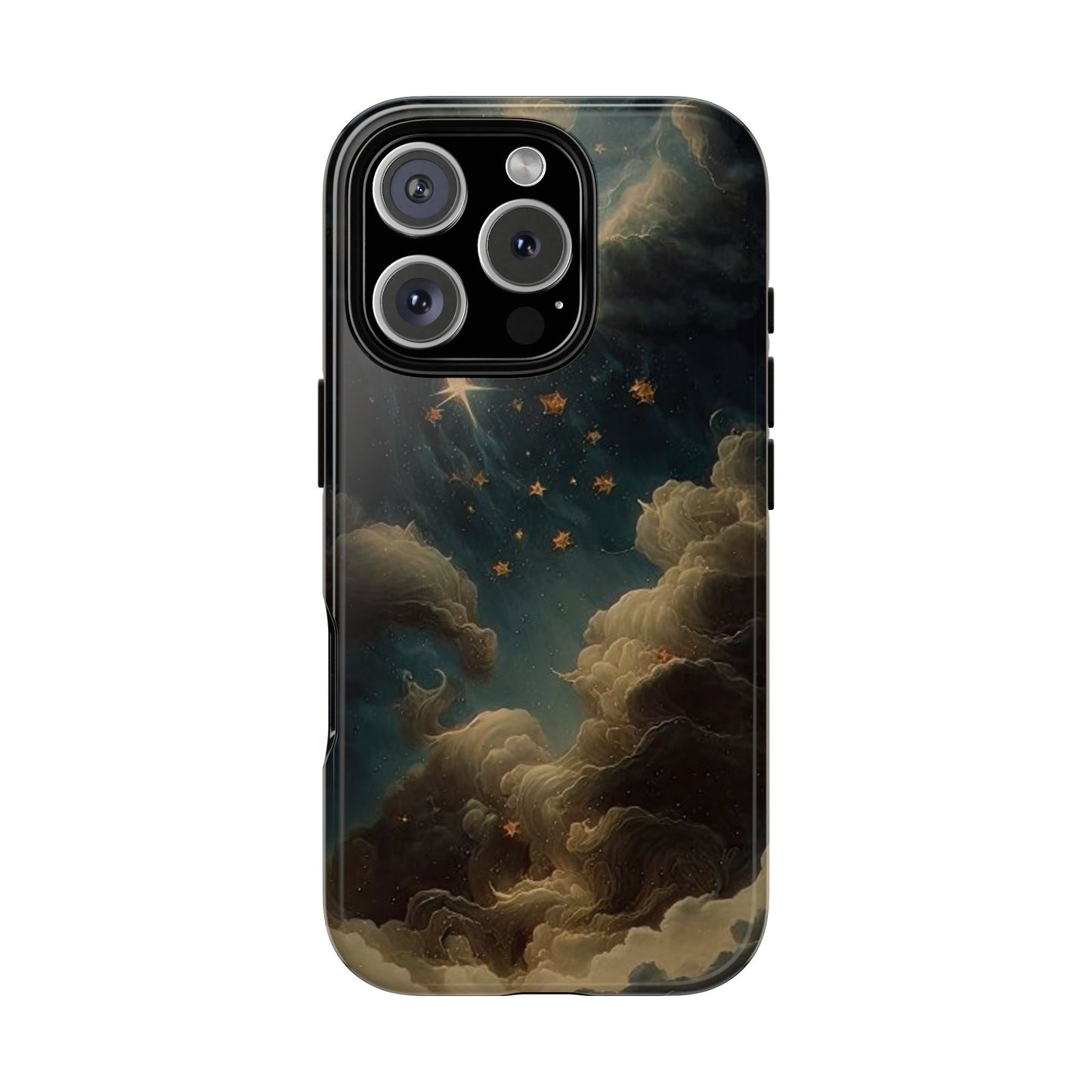 Cloudy Stars iPhone Case