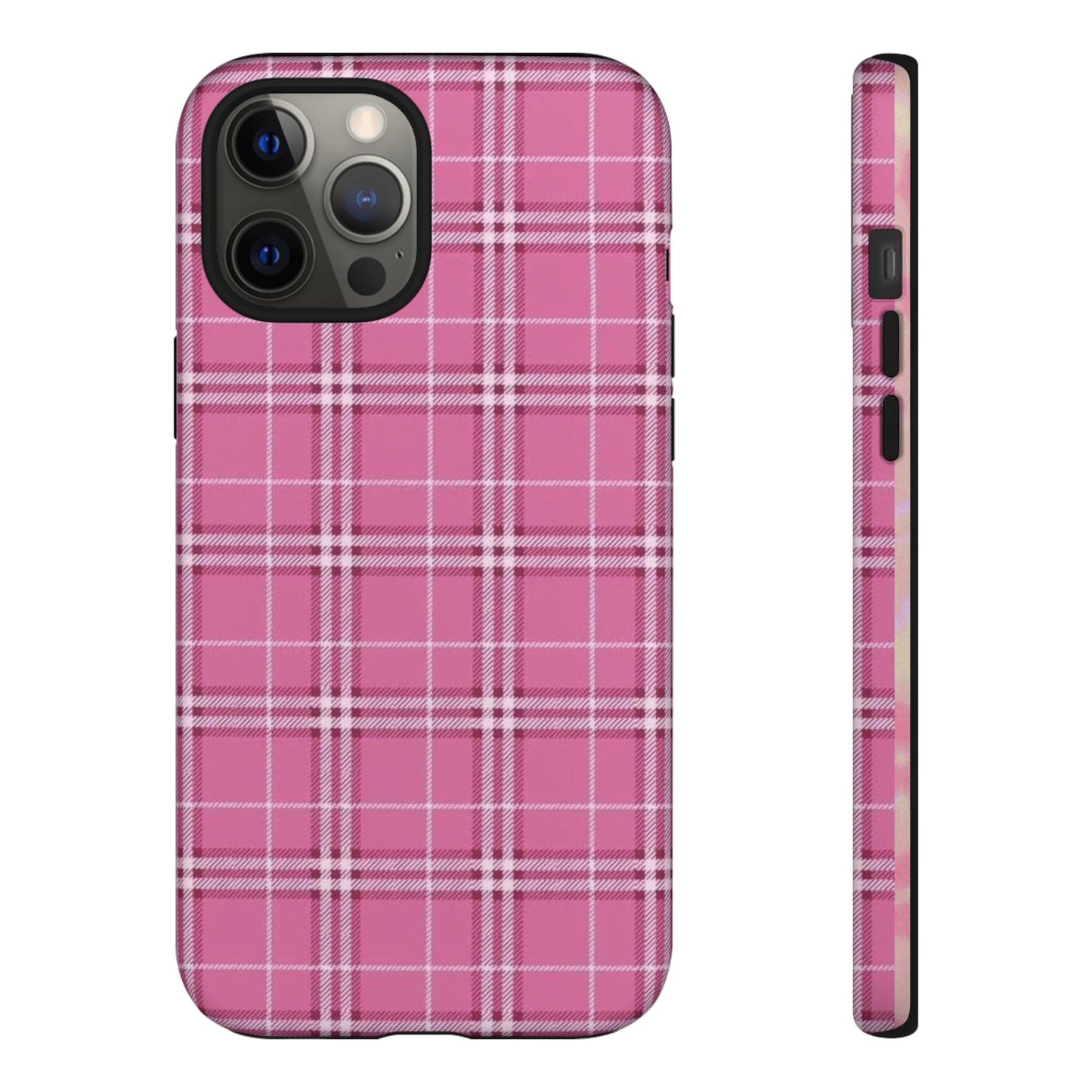 Pink Flannel iPhone Case