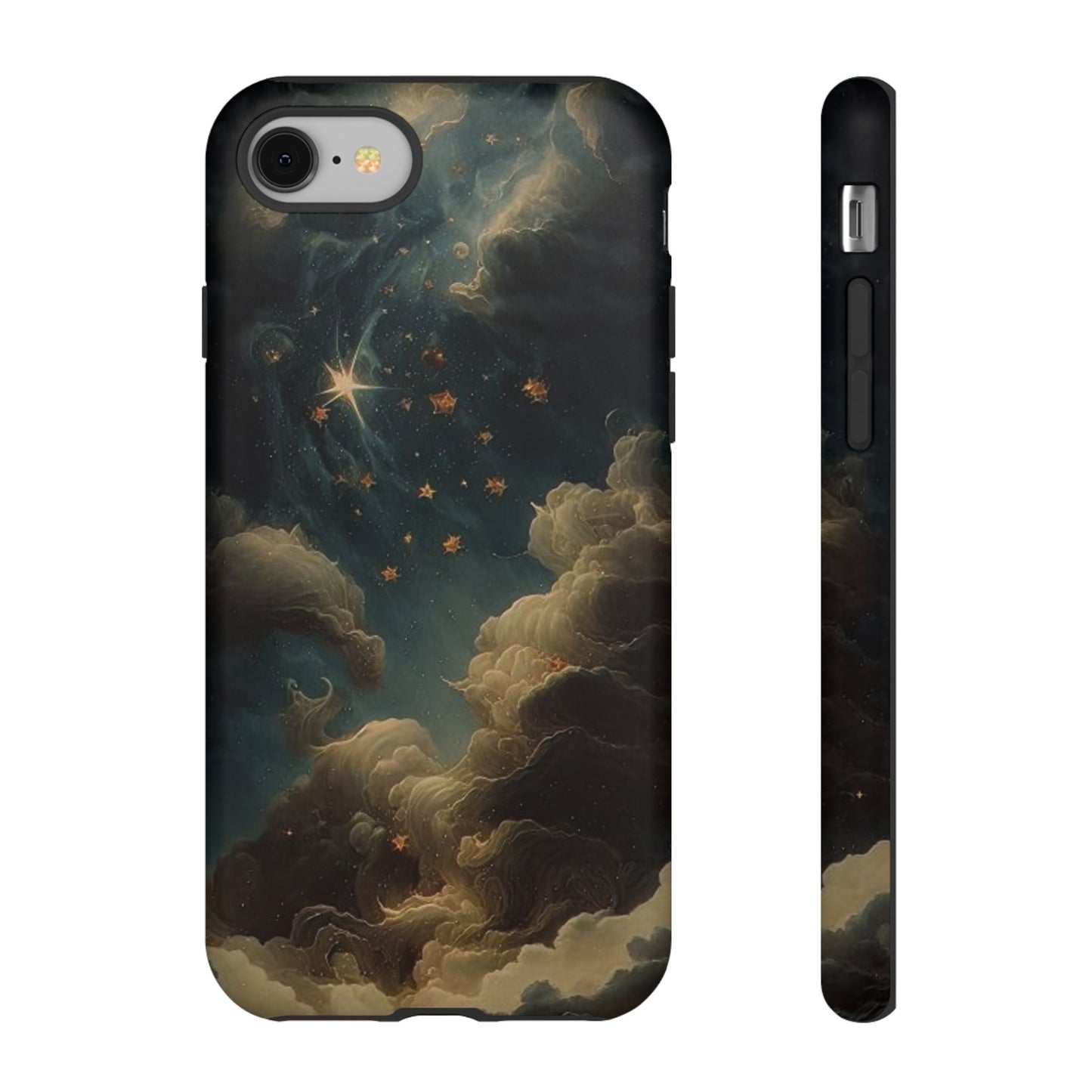 Cloudy Stars iPhone Case