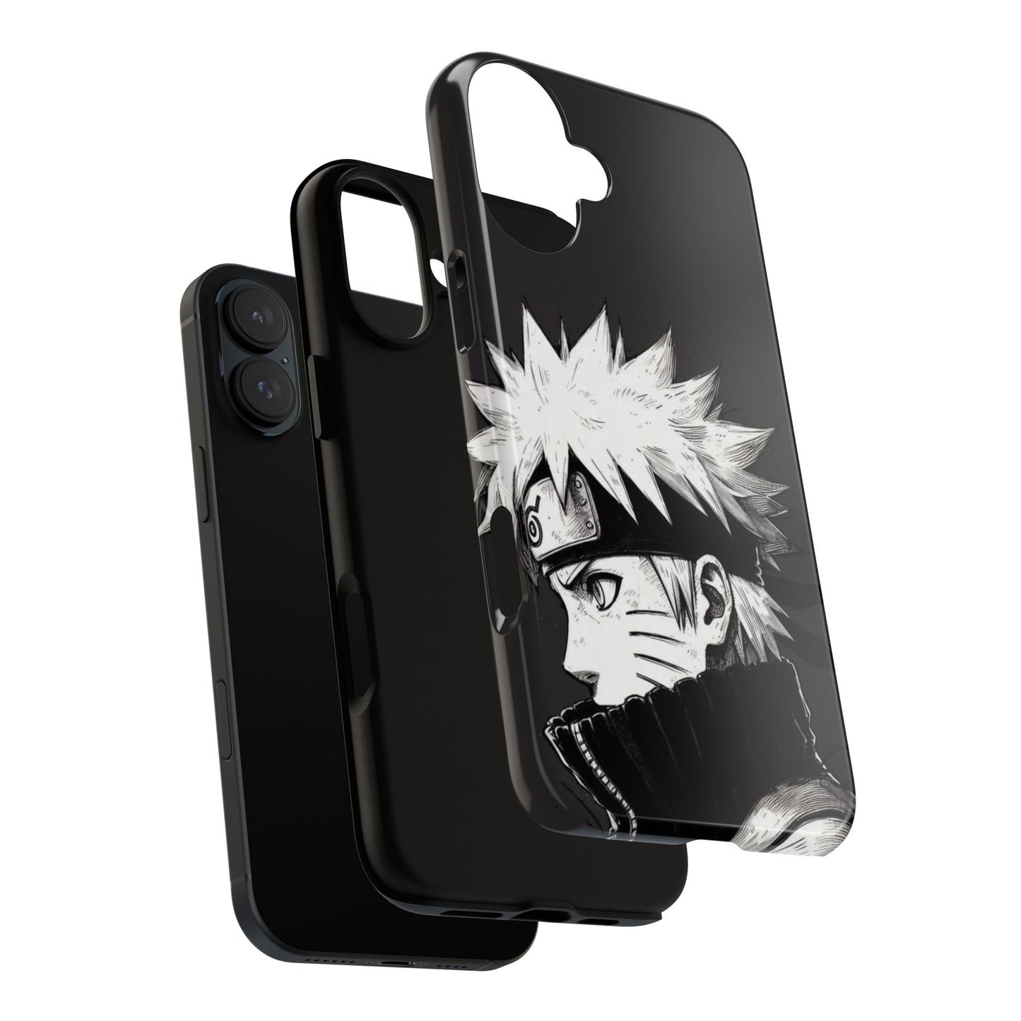 Black Naruto Clipart Phone Case