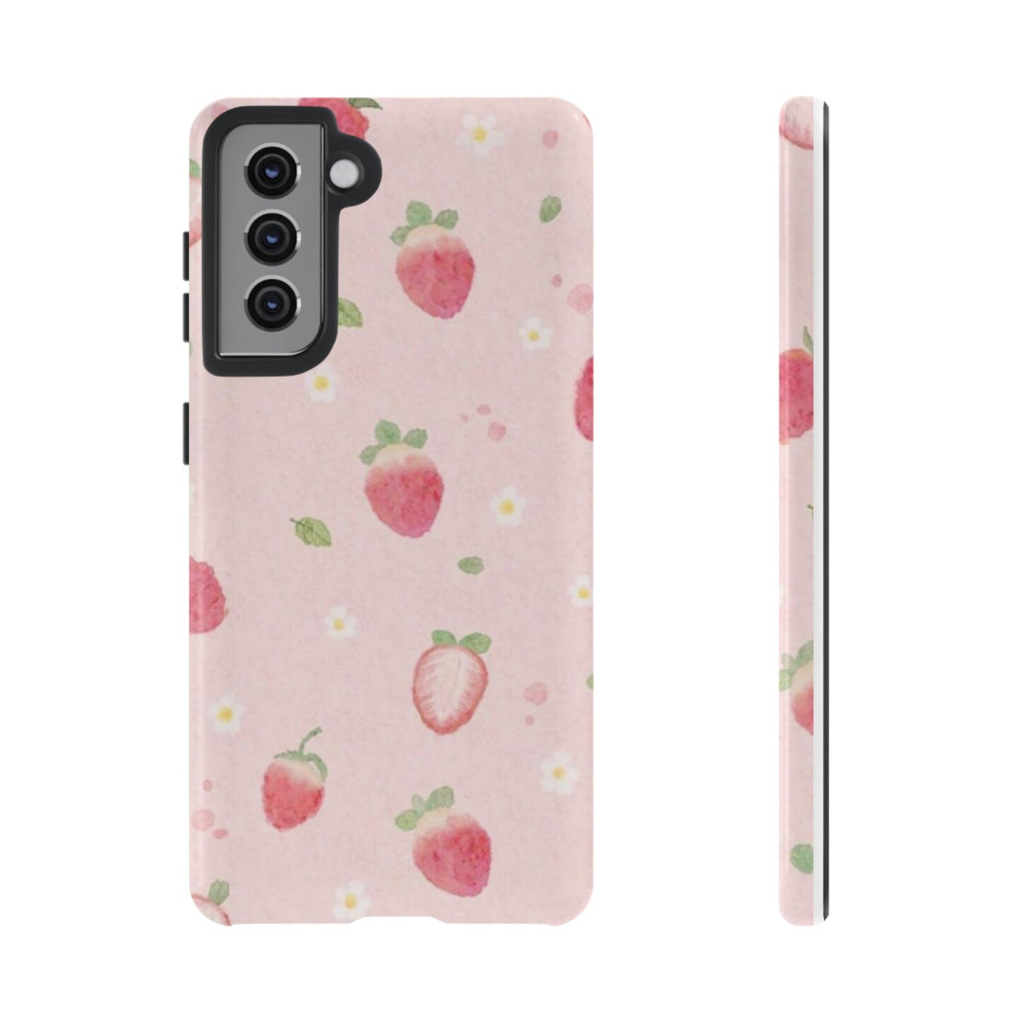 Strawberry Daisy iPhone Case