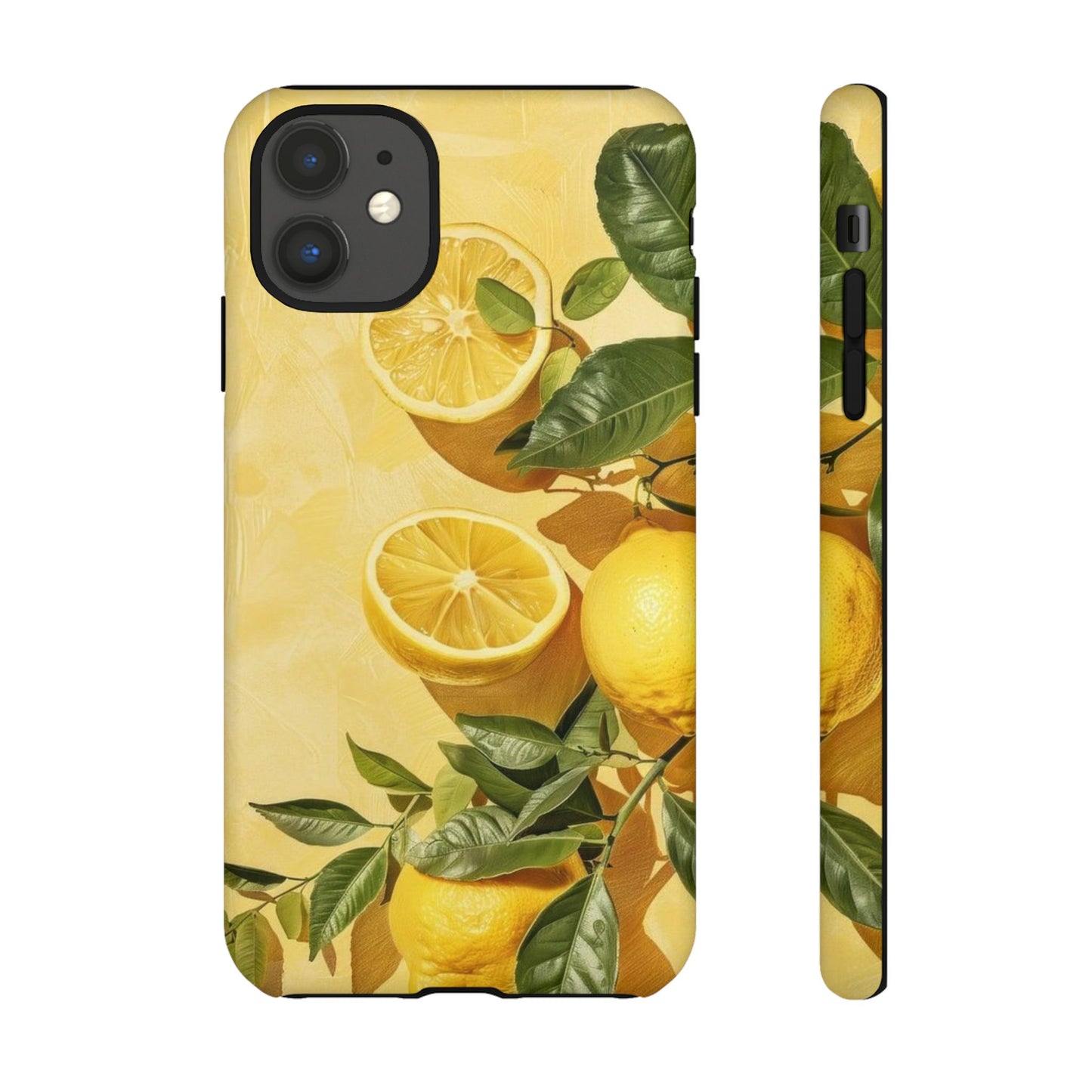 Lemon Wall iPhone Case