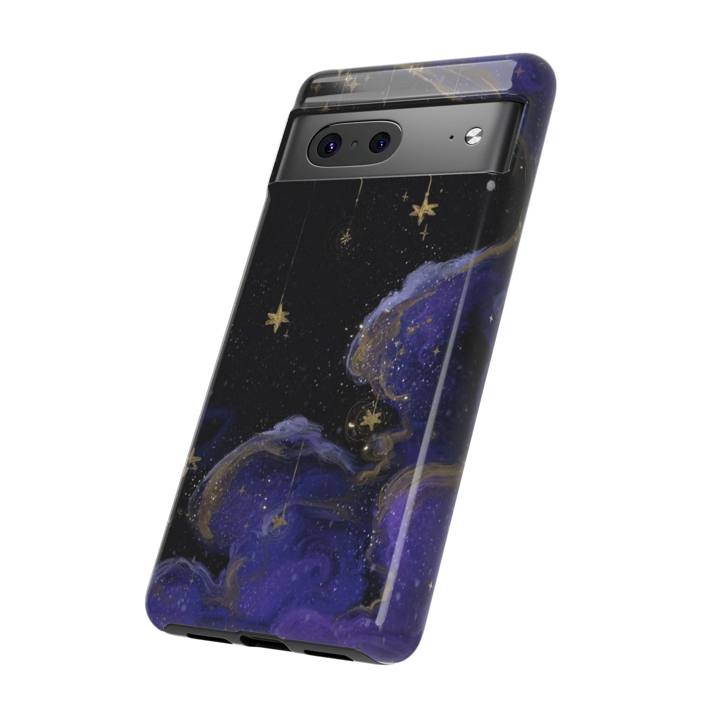 Cloudy Stars iPhone Case