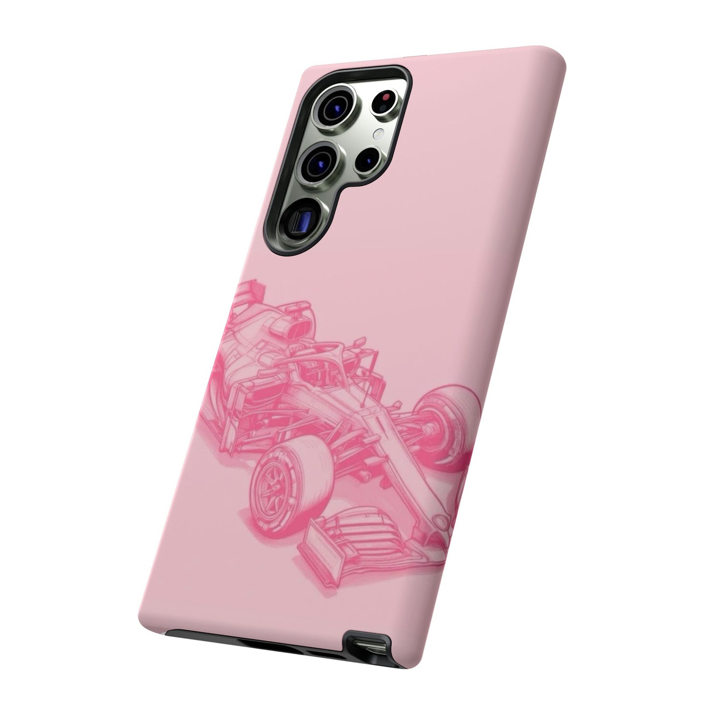 Pink Racecar iPhone Case