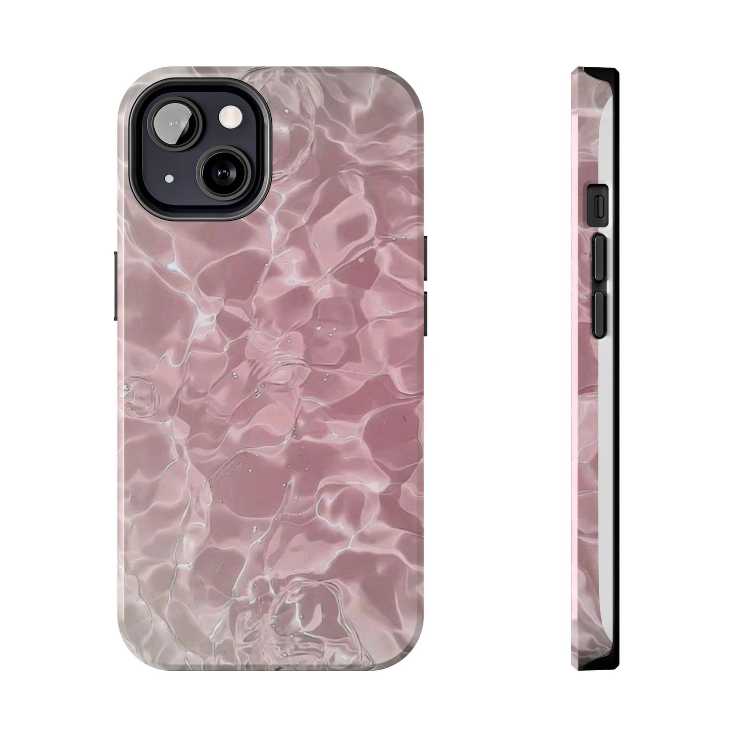 Pink Waves iPhone Case