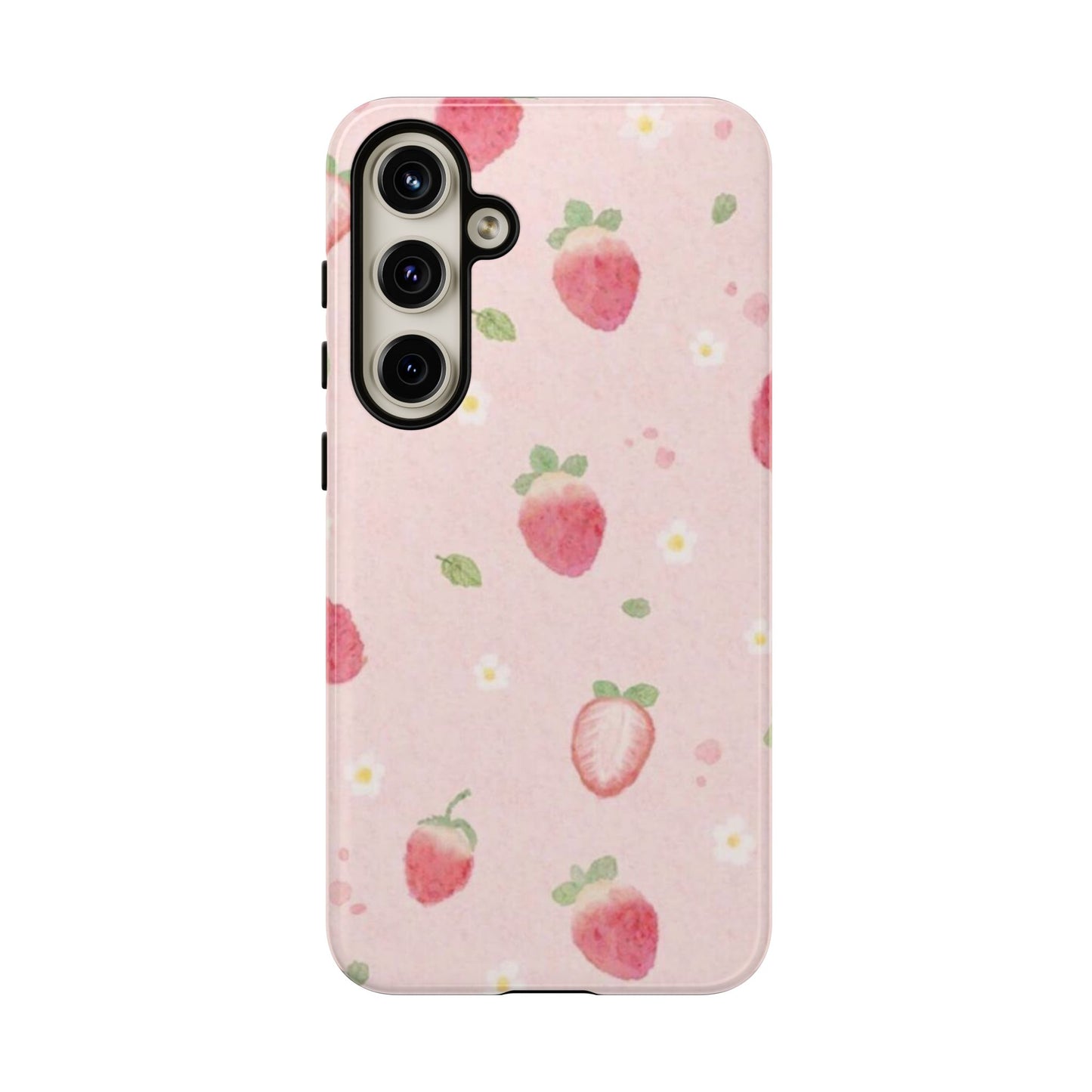 Strawberry Daisy iPhone Case