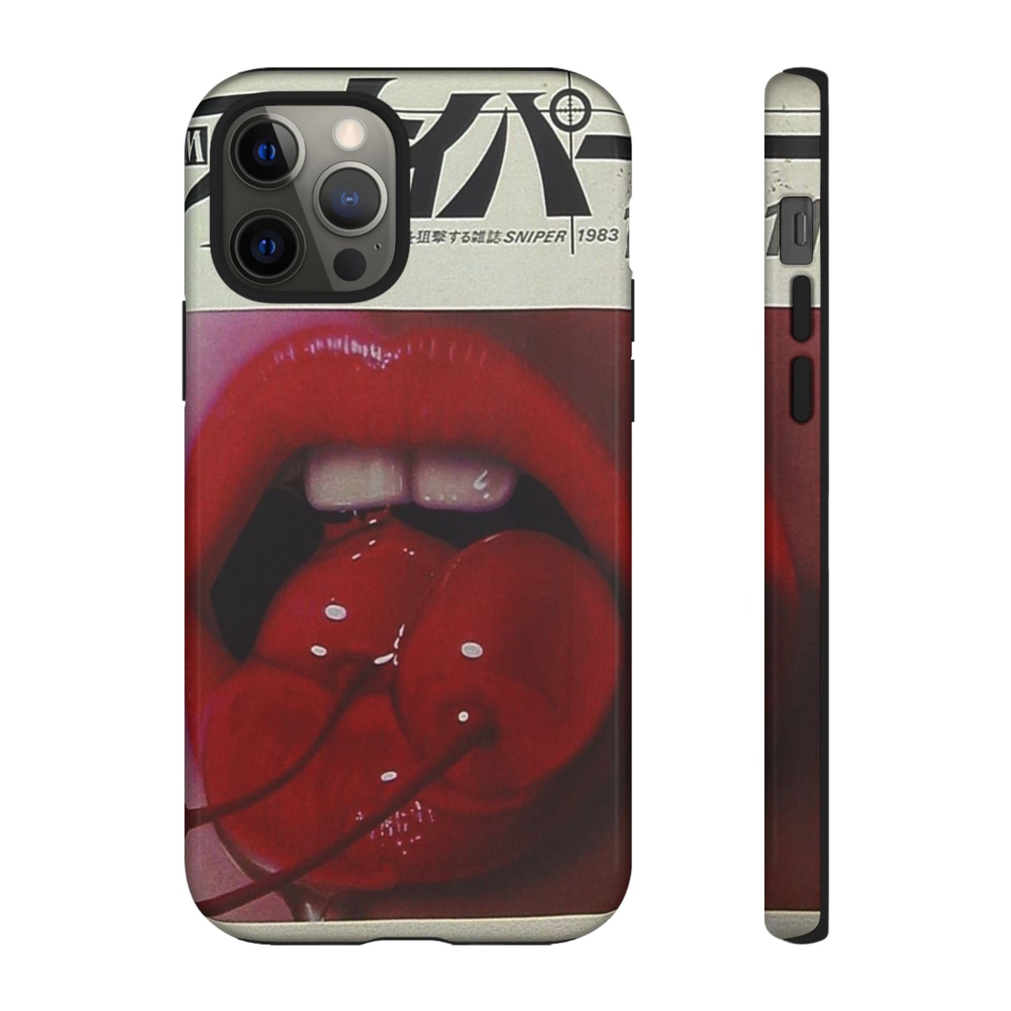 Cherry Lips iPhone Case