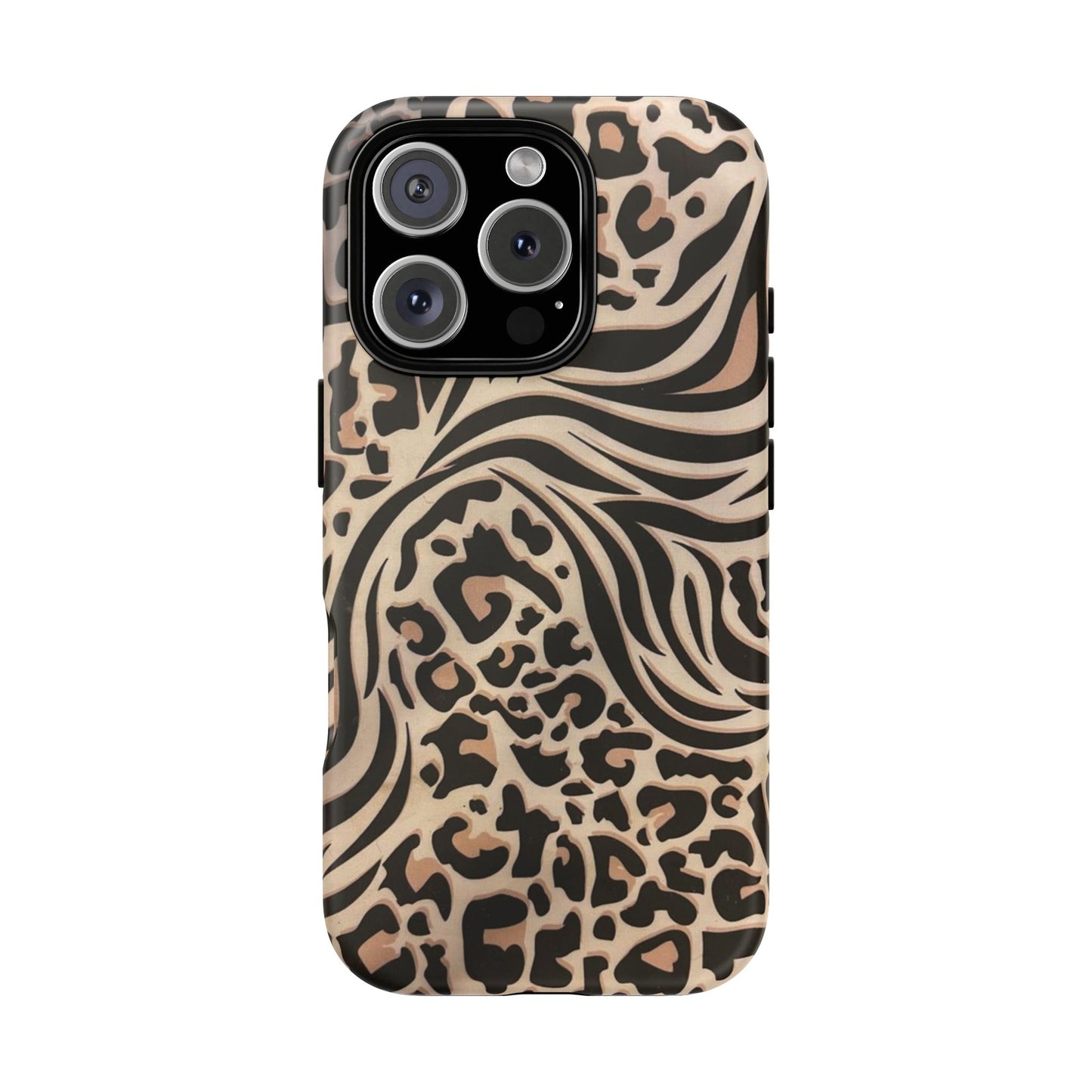 Cheetah Zebra iPhone Case