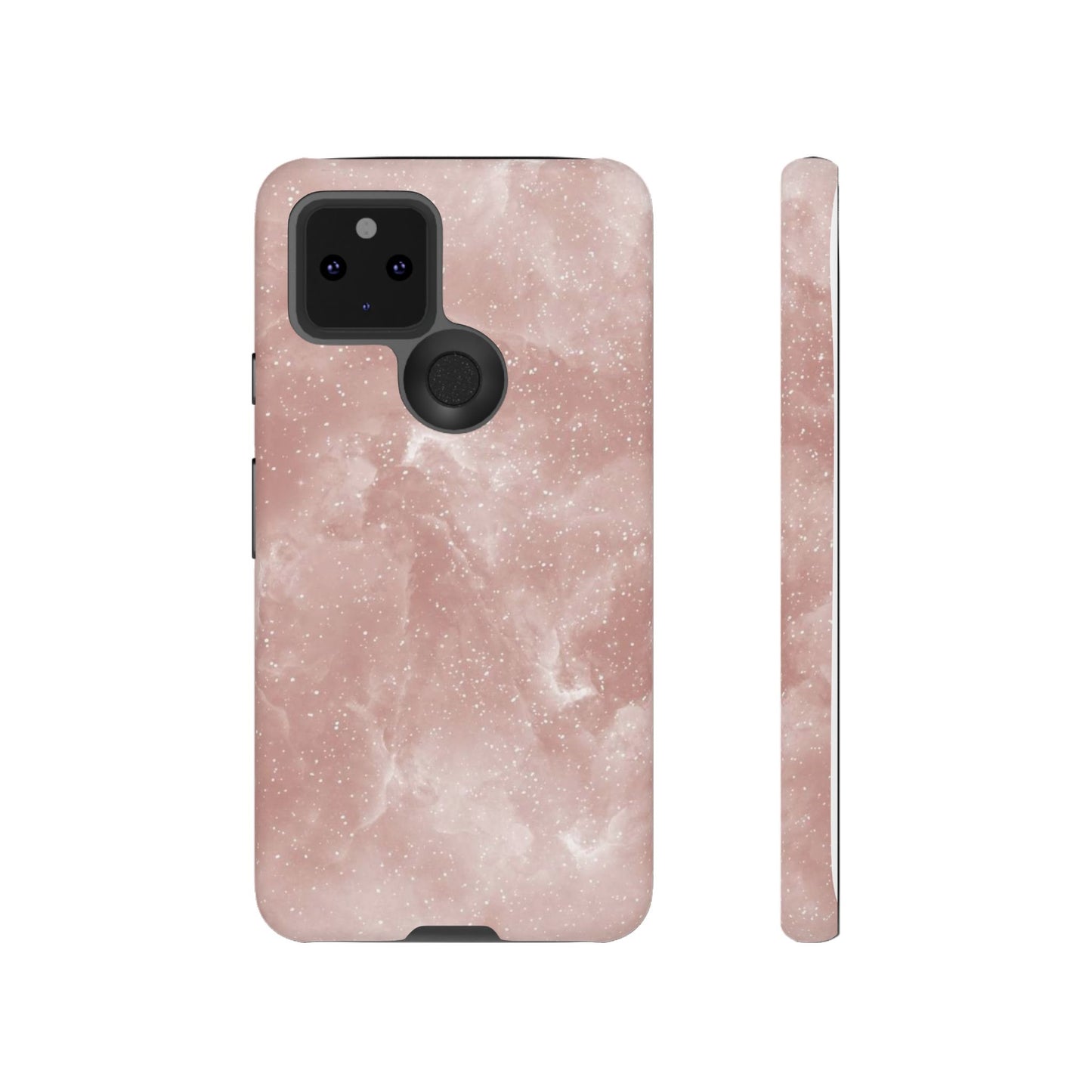 Rose Quartz Glitter iPhone Case