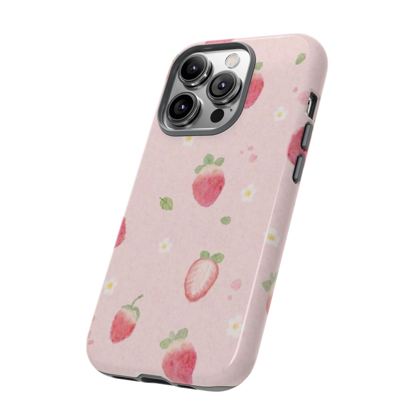 Strawberry Daisy iPhone Case