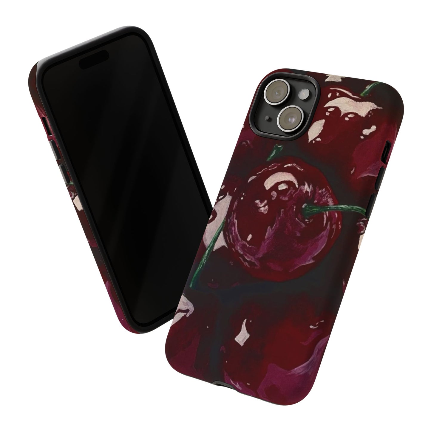 Cherry Painting iPhone Case