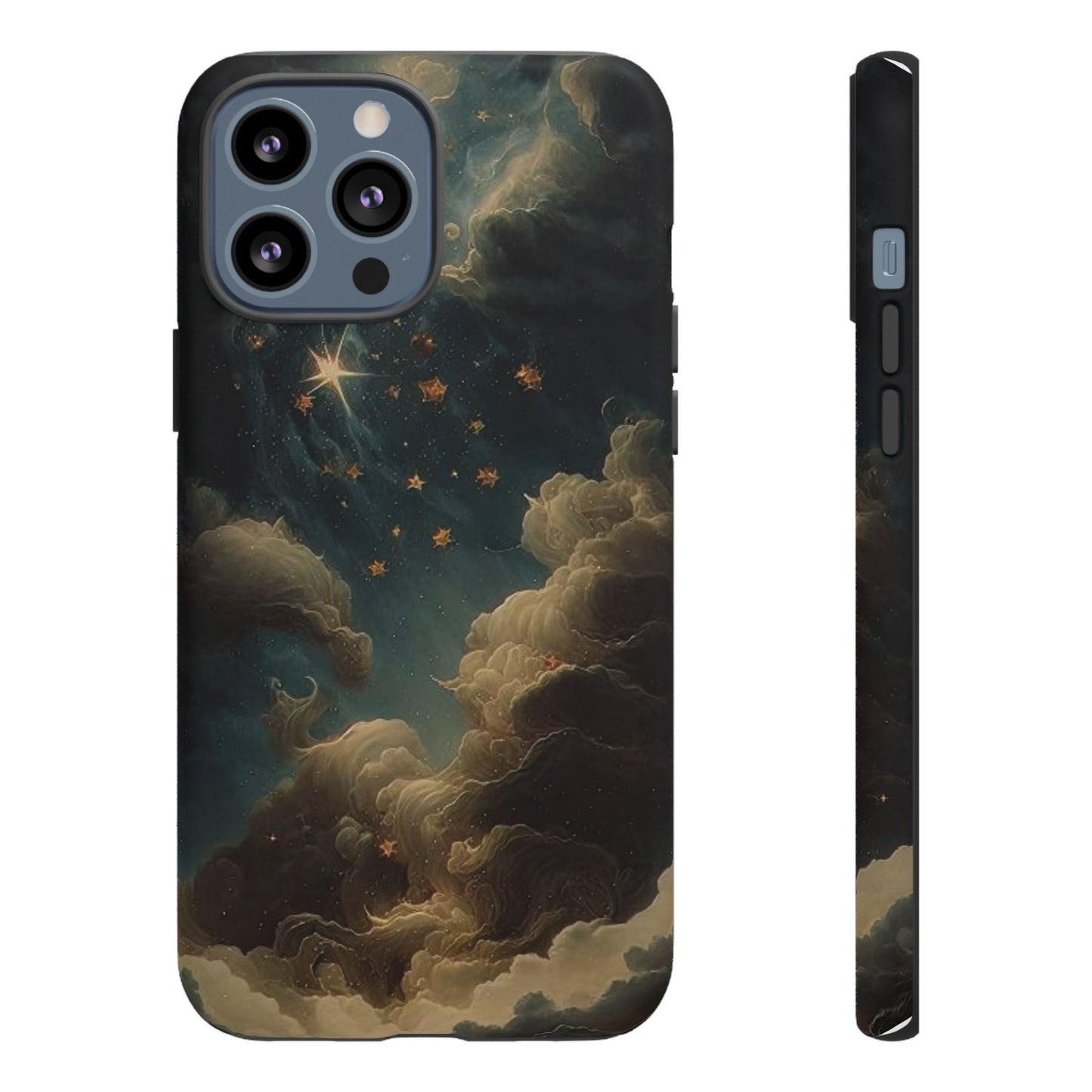 Cloudy Stars iPhone Case