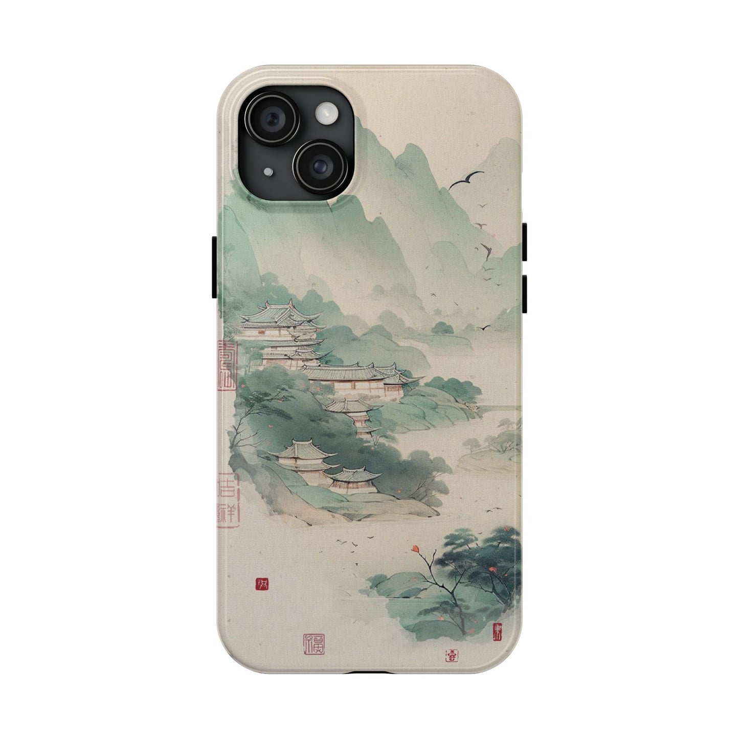 Mountain Village iPhone Case