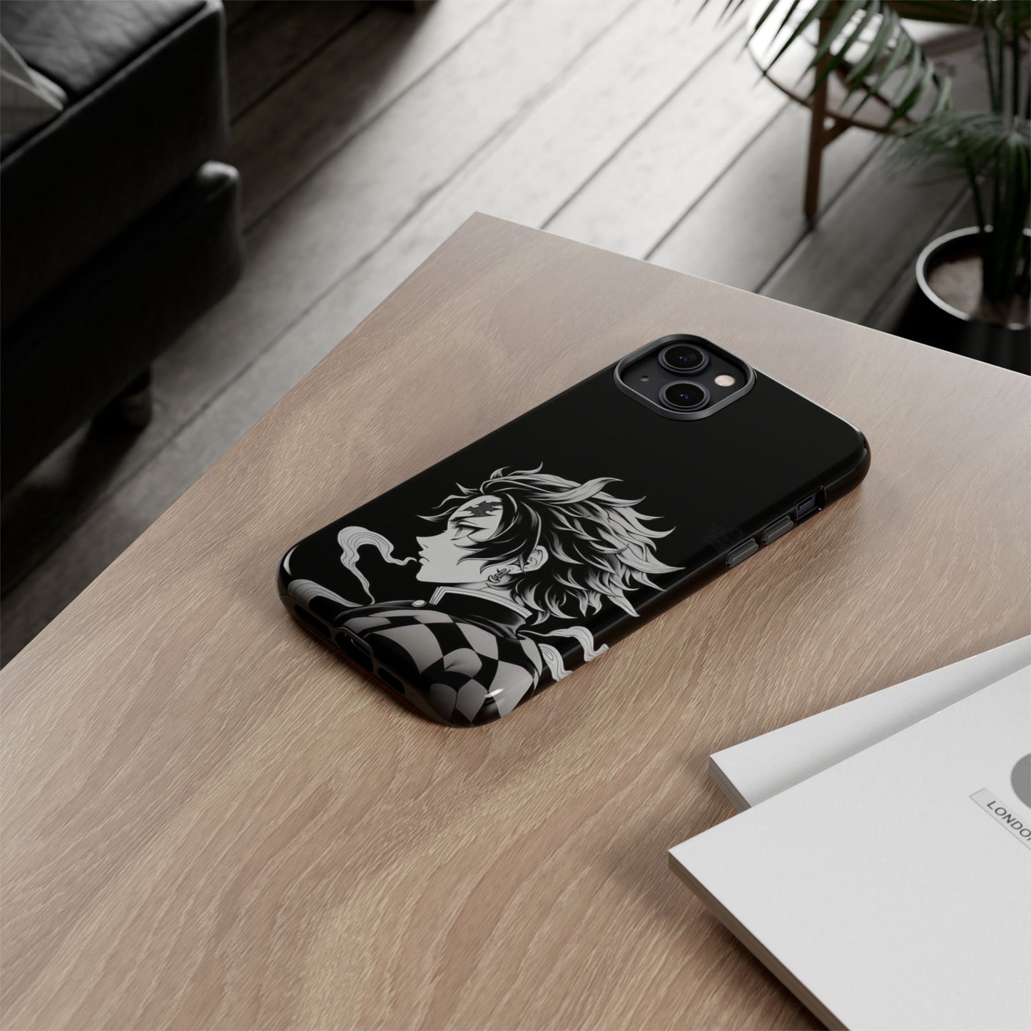 Black Kamado Tanjiro Phone Case