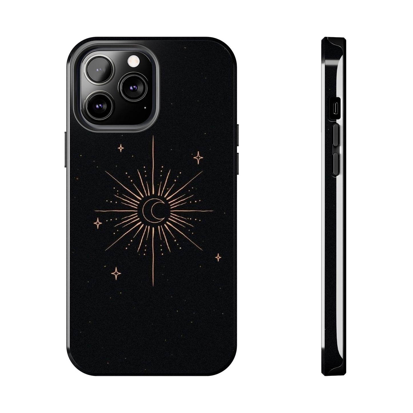 Golden Stars iPhone Case