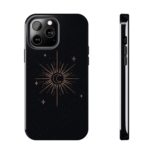 Golden Stars iPhone Case