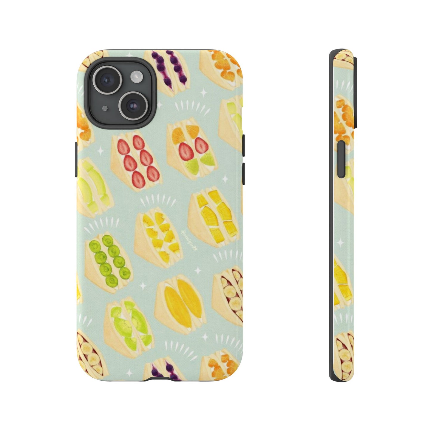 Japanese Fruit Sandwich iPhone Cases