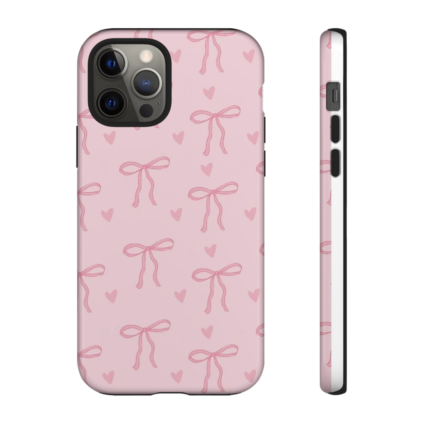 Bows and Hearts iPhone Case