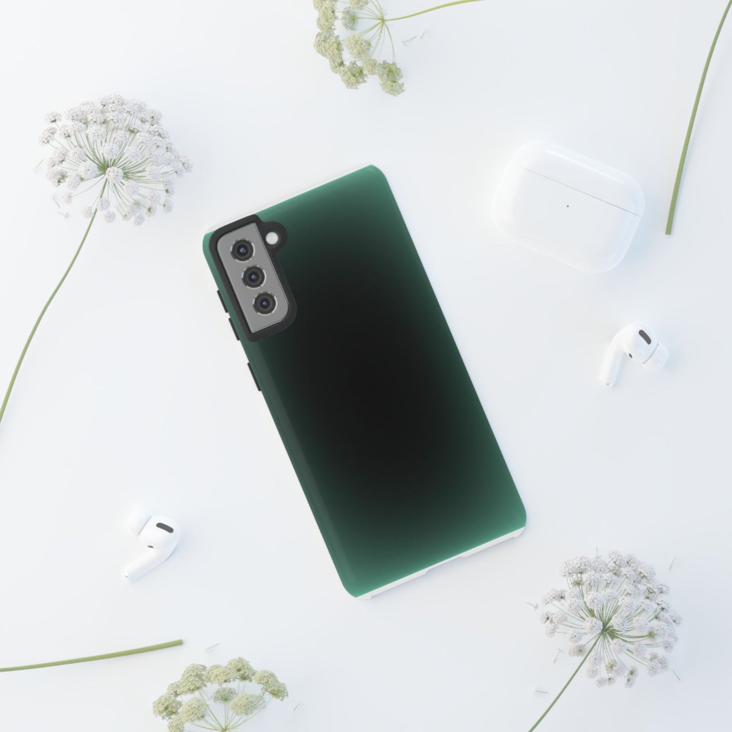 Midnight Green Aura Phone Case